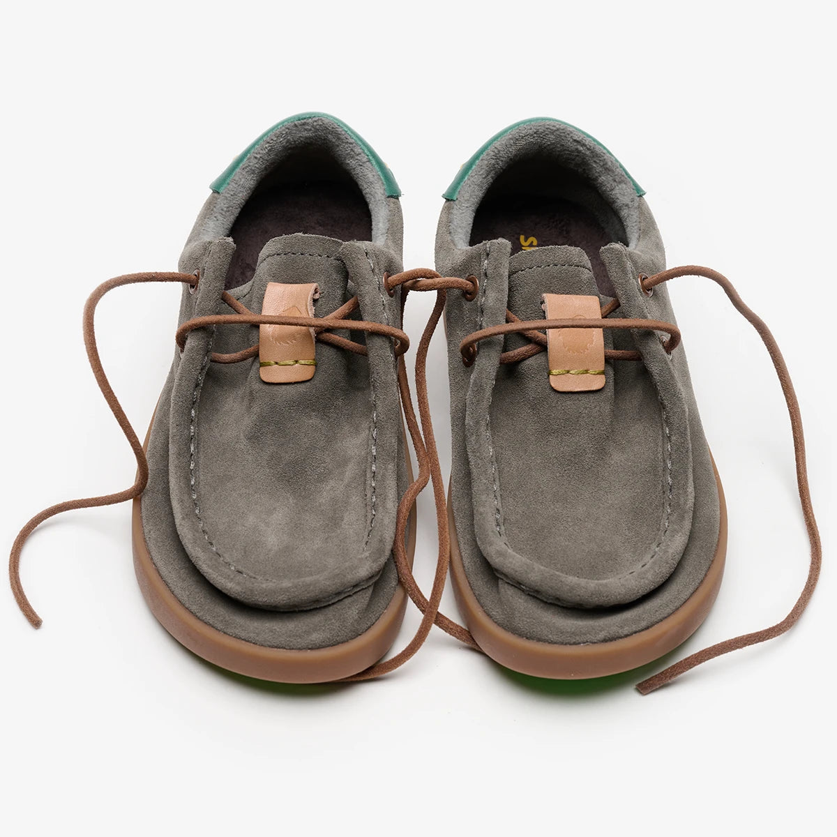 Satorisan Kwahu Winter Suede mocassins Wandering Grey