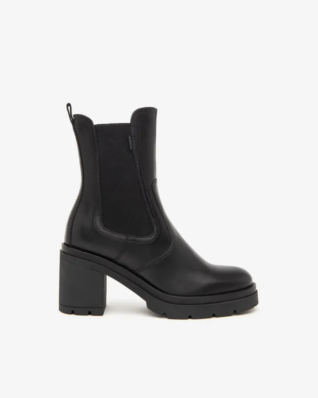 NeroGiardini Bottines Chelsea Femme Cuir Boots Hiver