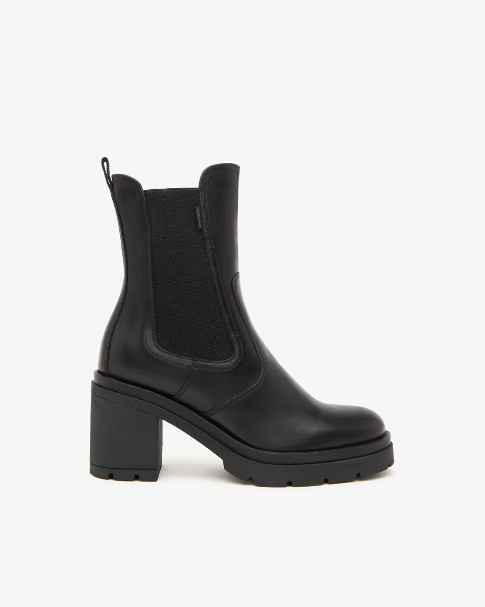 NeroGiardini Bottines Chelsea Femme Cuir Boots Hiver