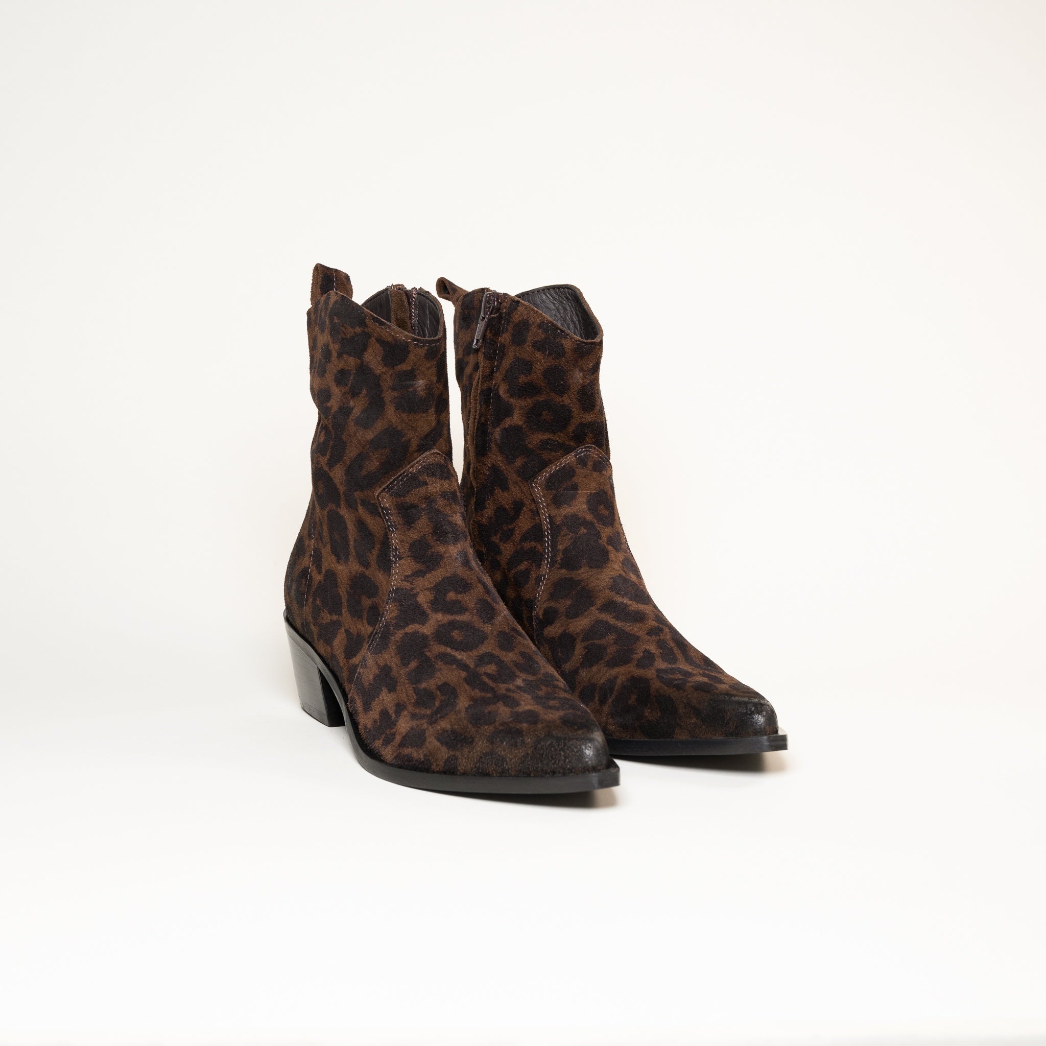 SMR E1454E5 Croleo Bruciato bottines léopard foncé