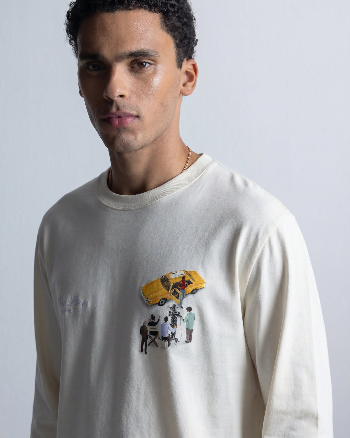 Filling Pieces Film Set manche longue Antique White coton