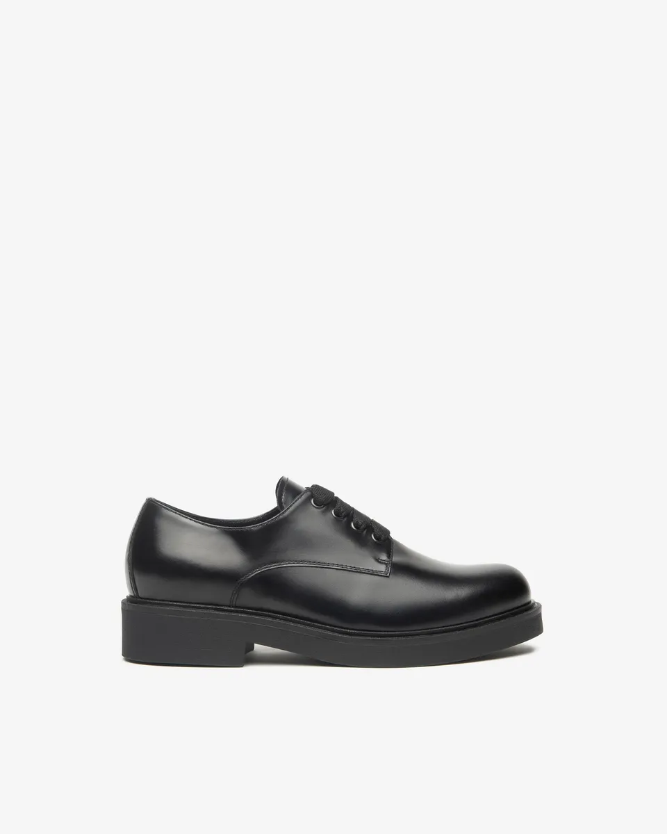 NeroGiardini Derby Femme Cuir Chaussure Lacets 35 mm