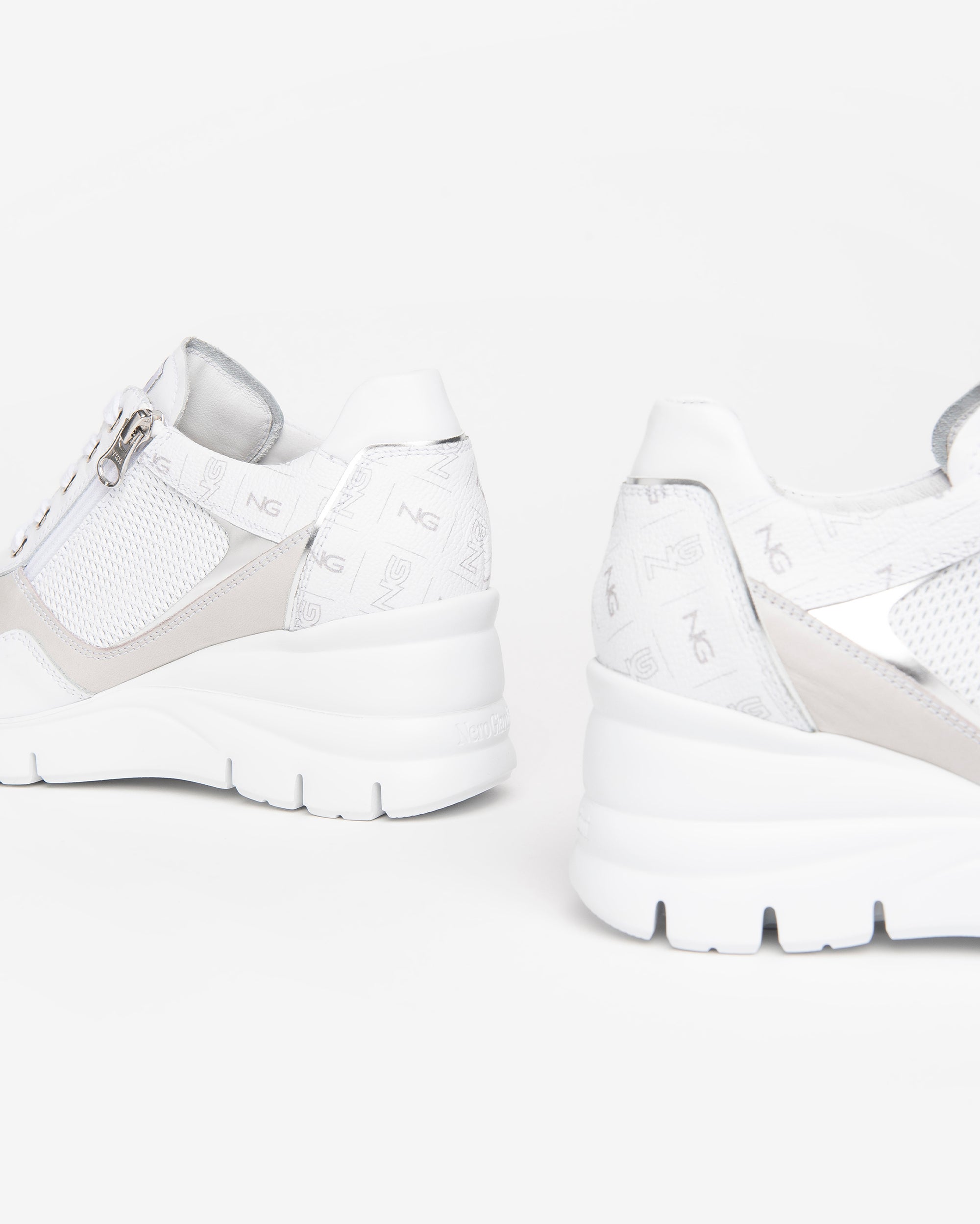 NeroGiardini Sneakers Femme Cuir Baskets Confort