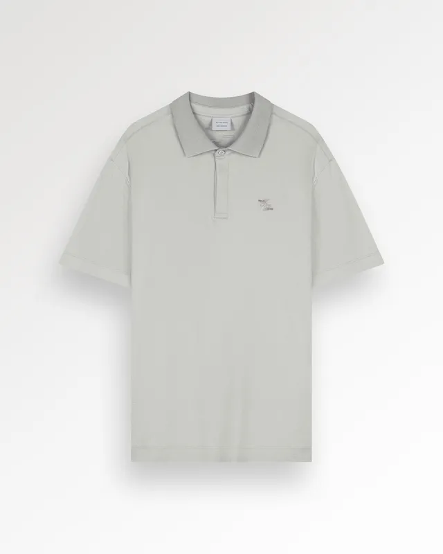 Filling Pieces Jersey Polo polo coton blanc Pure