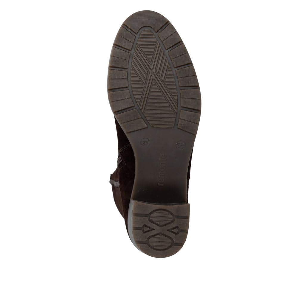 Remonte D2A78 bottes montantes marron 39 EU cuir velours