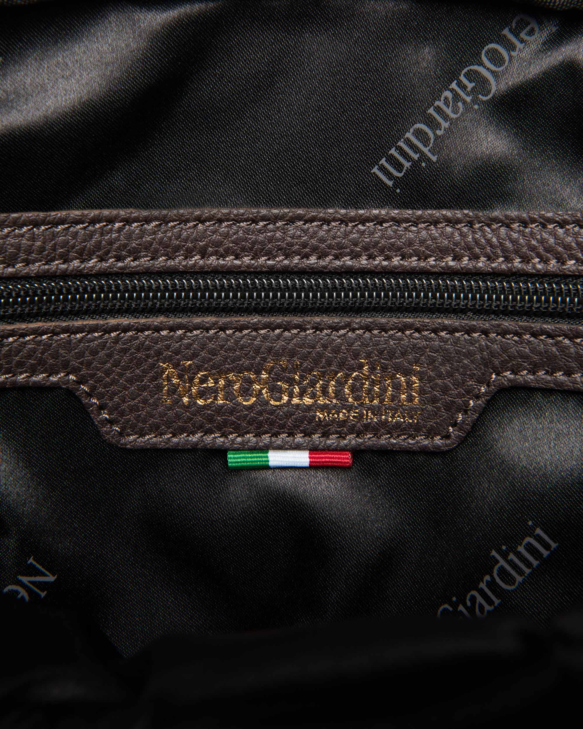 NeroGiardini Sacoche Homme Cuir Bandoulière Ville