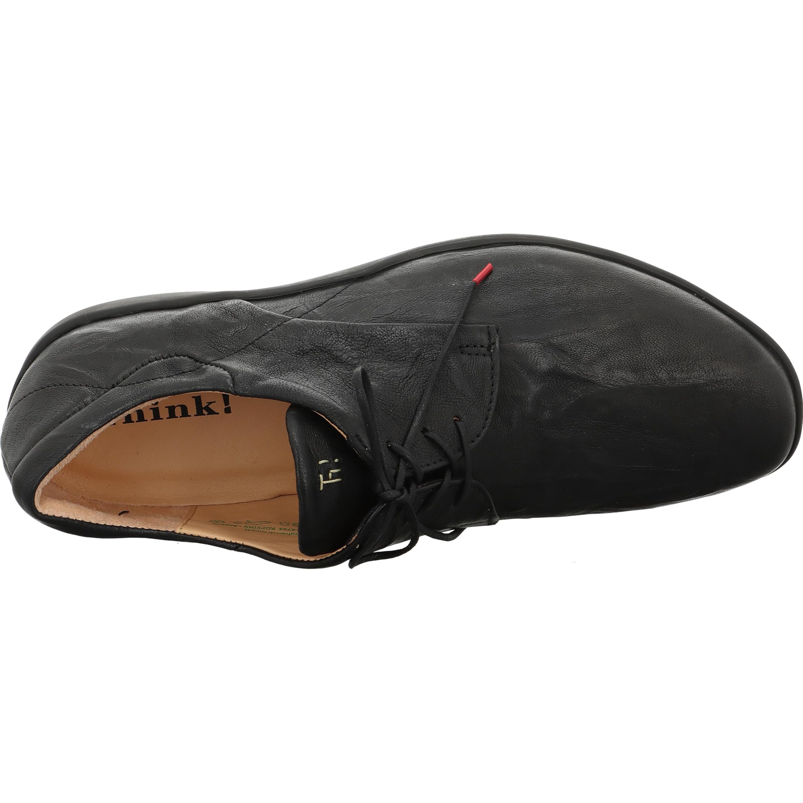 Think Stone chaussures homme cuir noir lacets confort