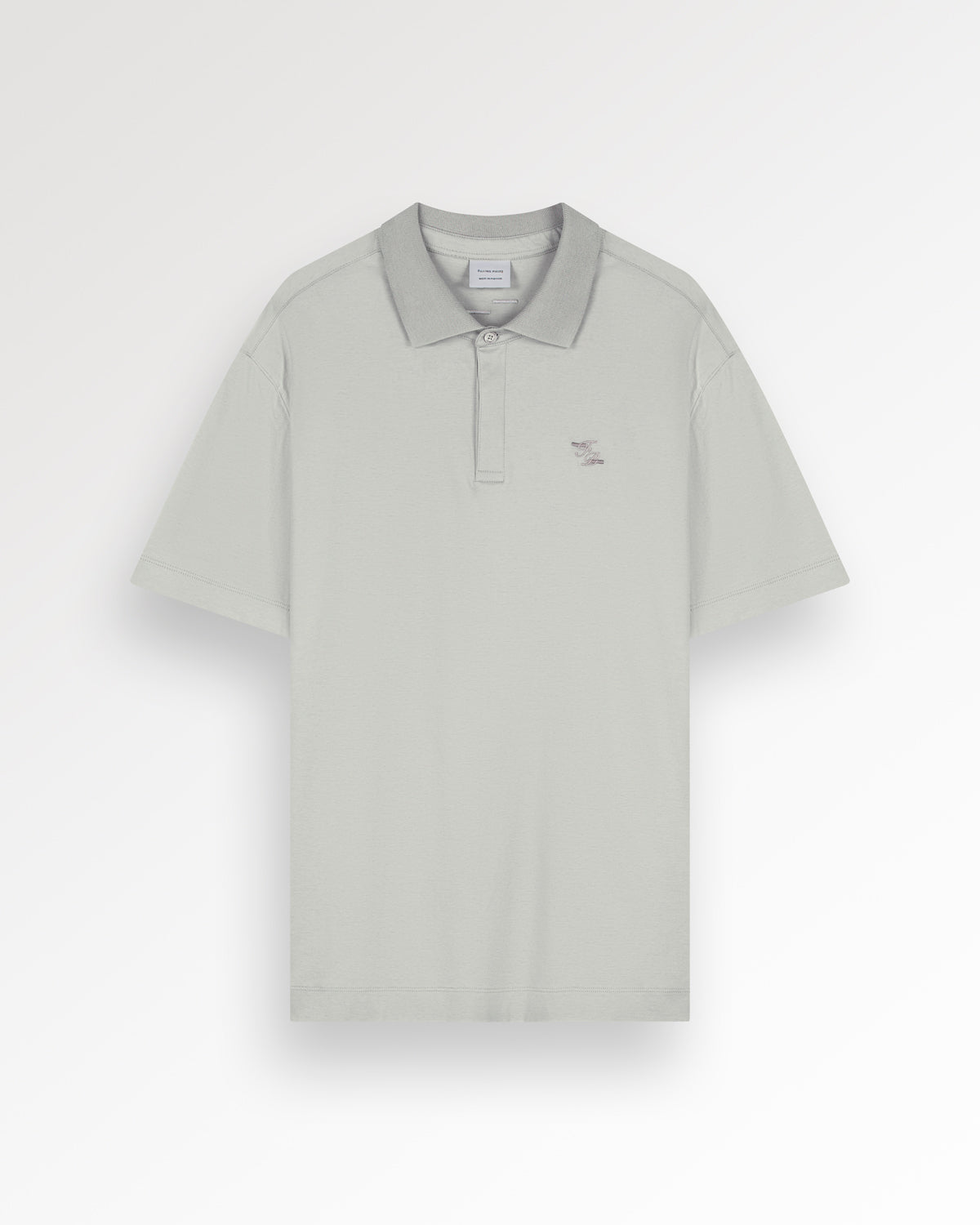 Filling Pieces Jersey Polo polo coton blanc Pure