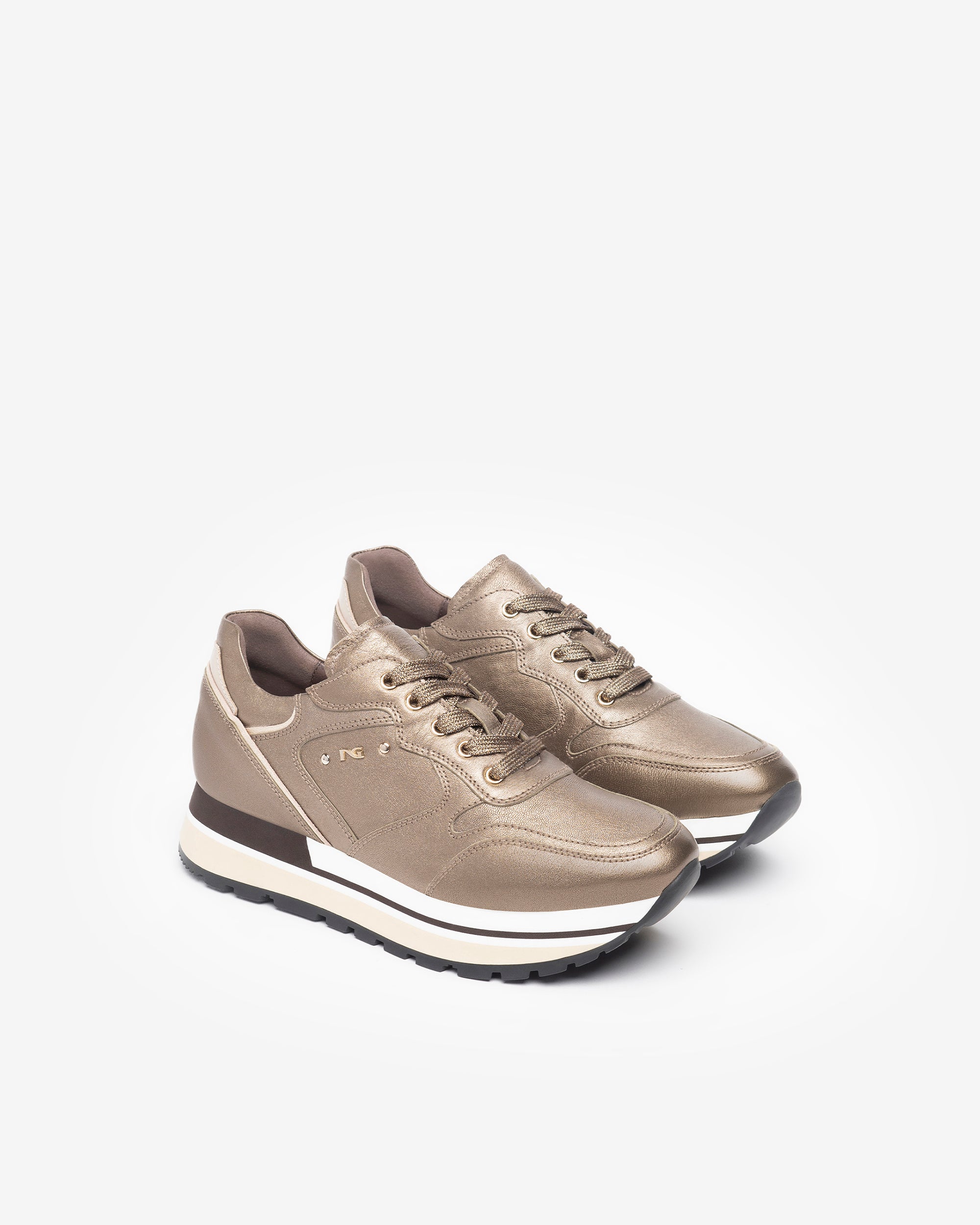Nerogiardini Sneakers Femme Cuir DryGo Confort