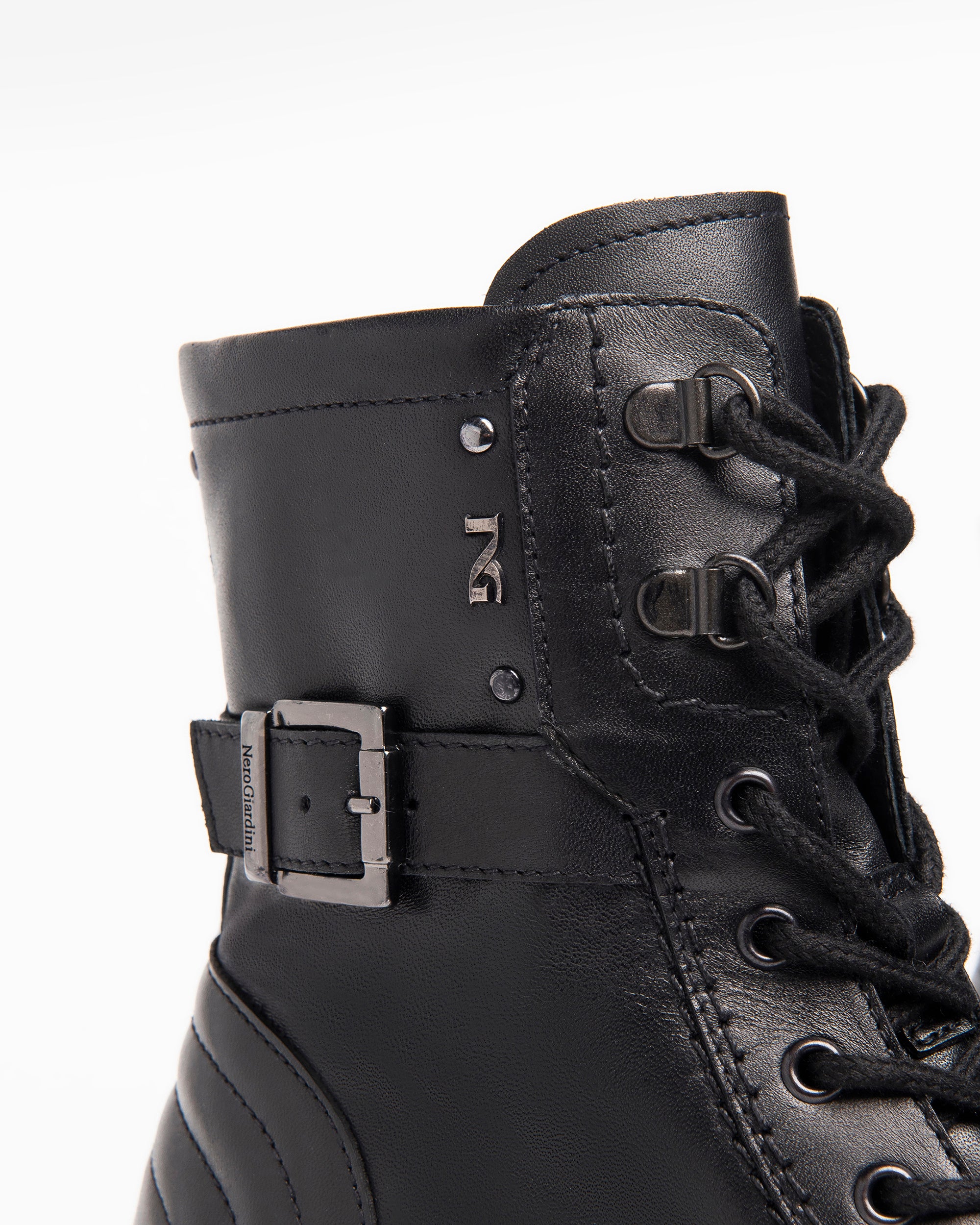 Nerogiardini Bottines Femme Cuir Automne Confort