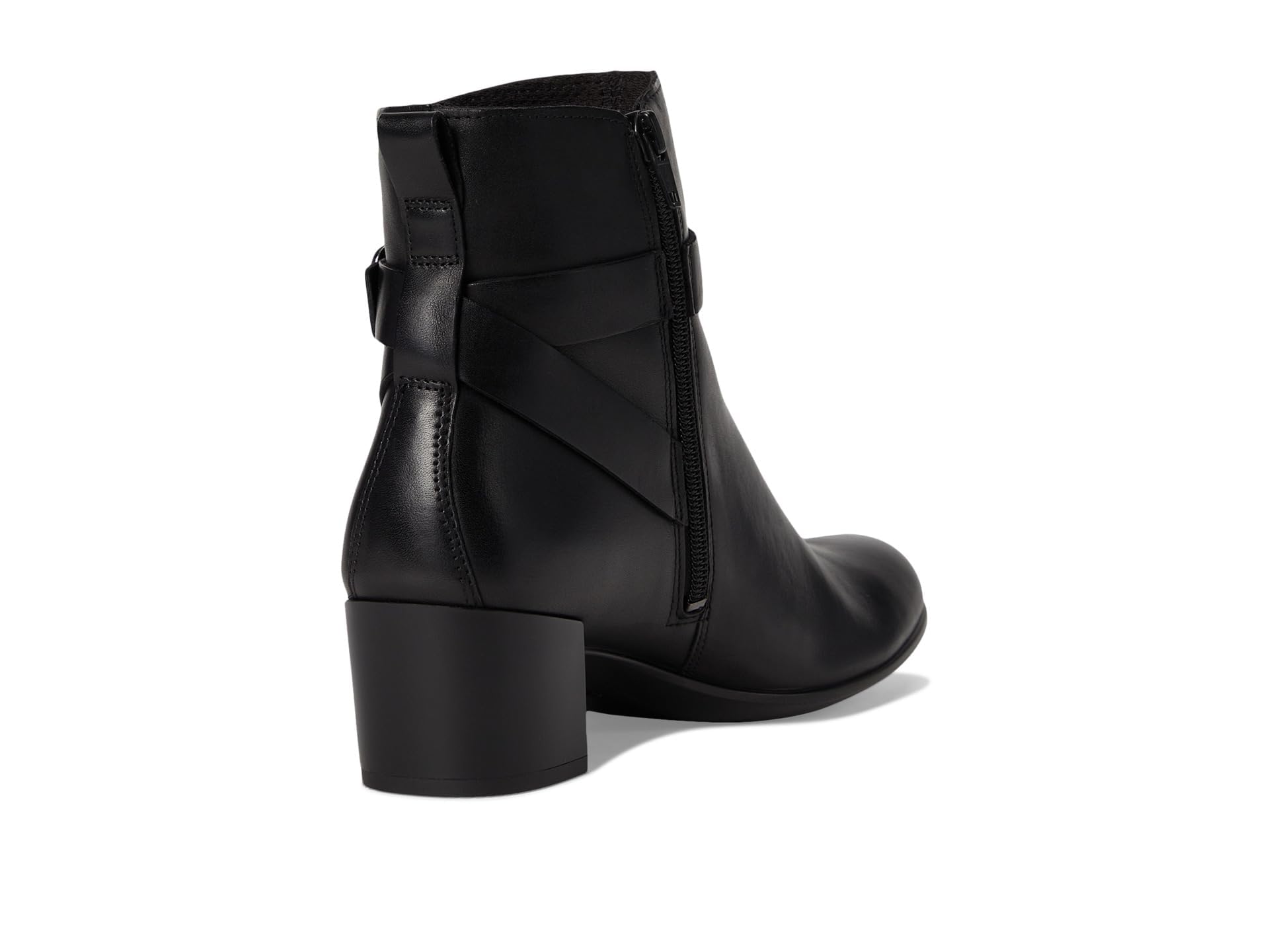 ECCO Dress Classic 35 Boots cuir noir talon 35 EU