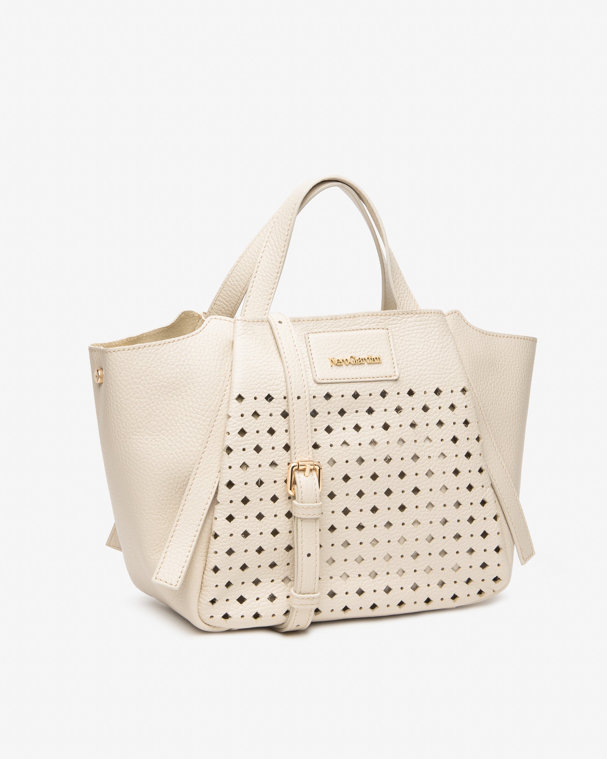 Nerogiardini Sacs Sac à Main Femme en Cuir Italie