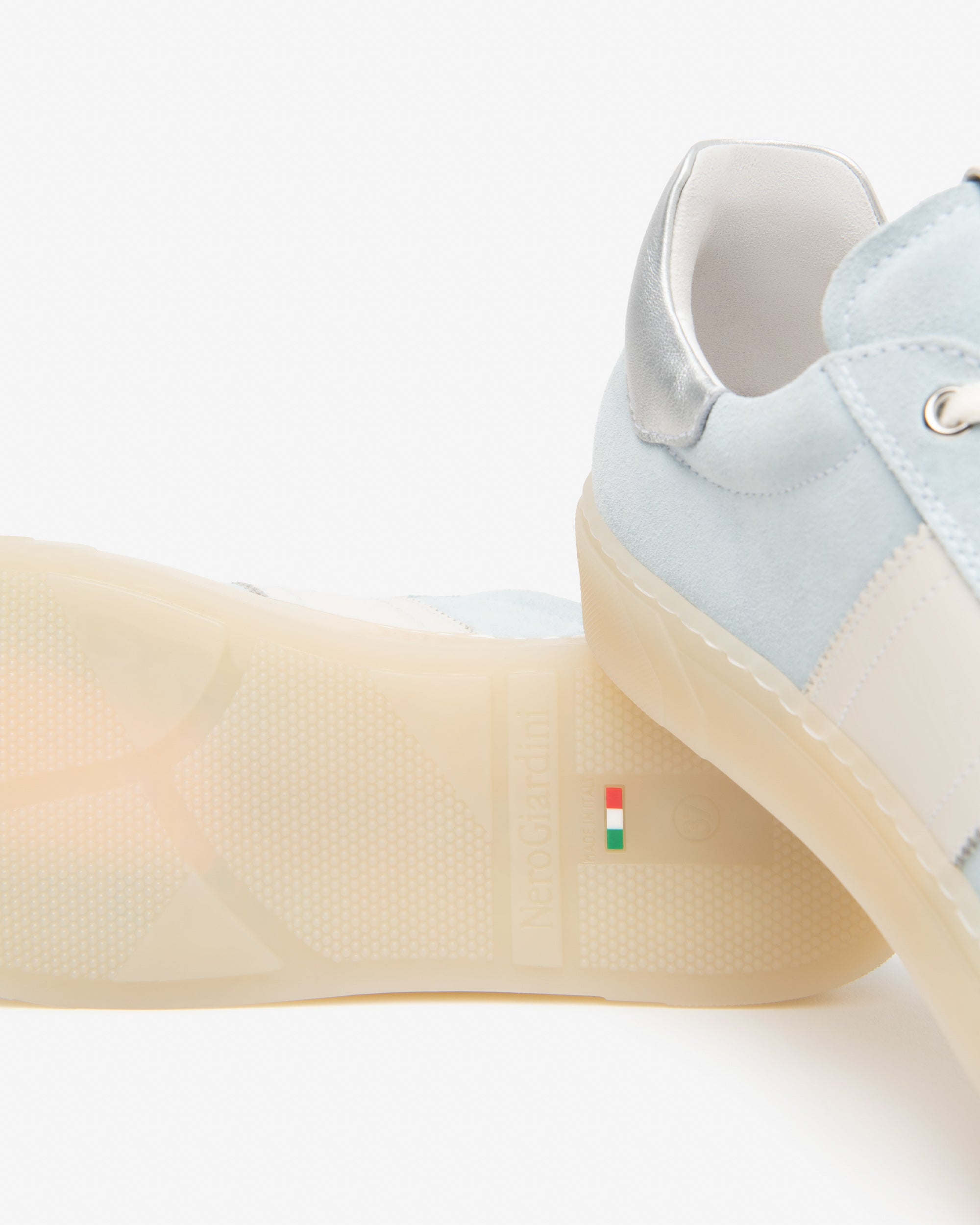 NeroGiardini Sneakers Baskets Femme Cuir Velours