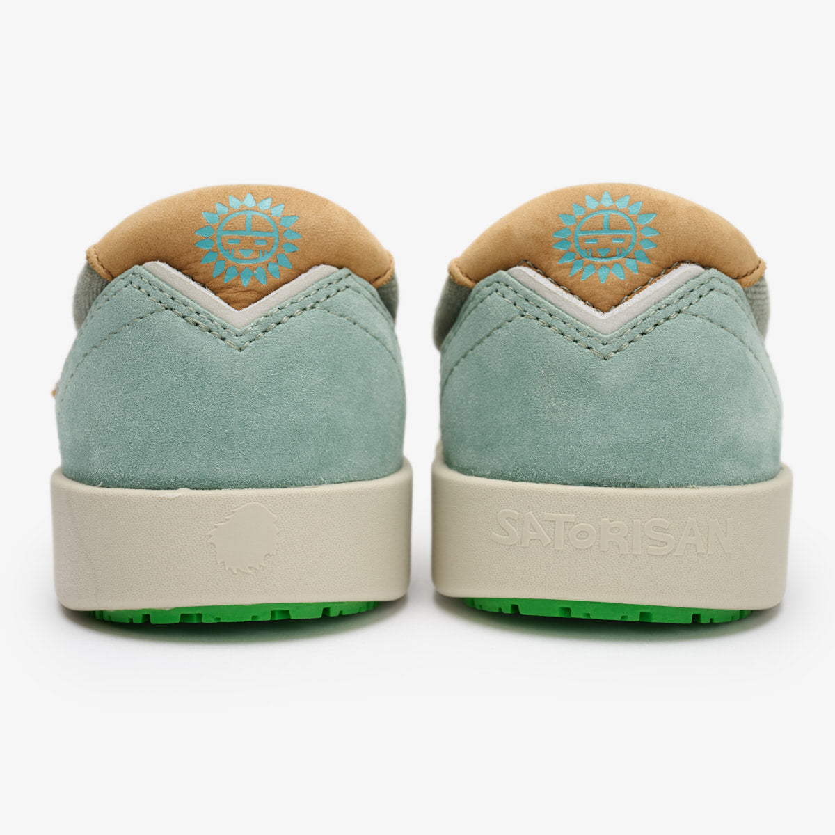 Satorisan Kung Fu Cotton slip on vert coton