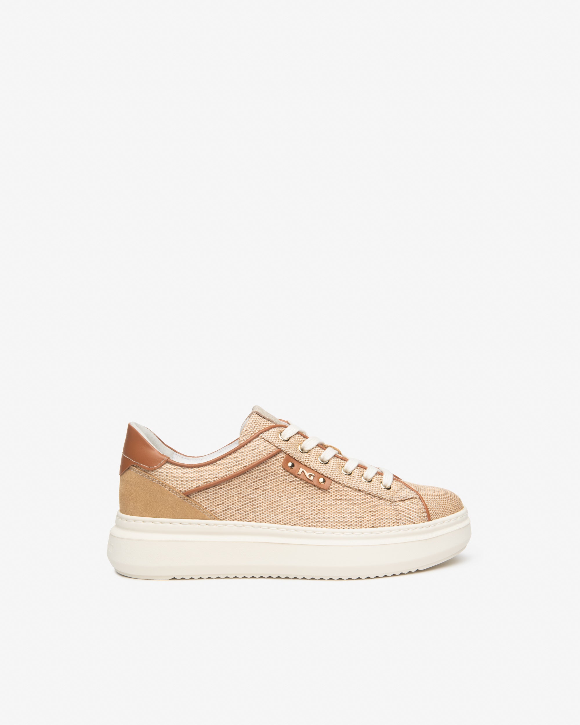 NeroGiardini Sneakers Femme Tissu Cuir Confort DryGo