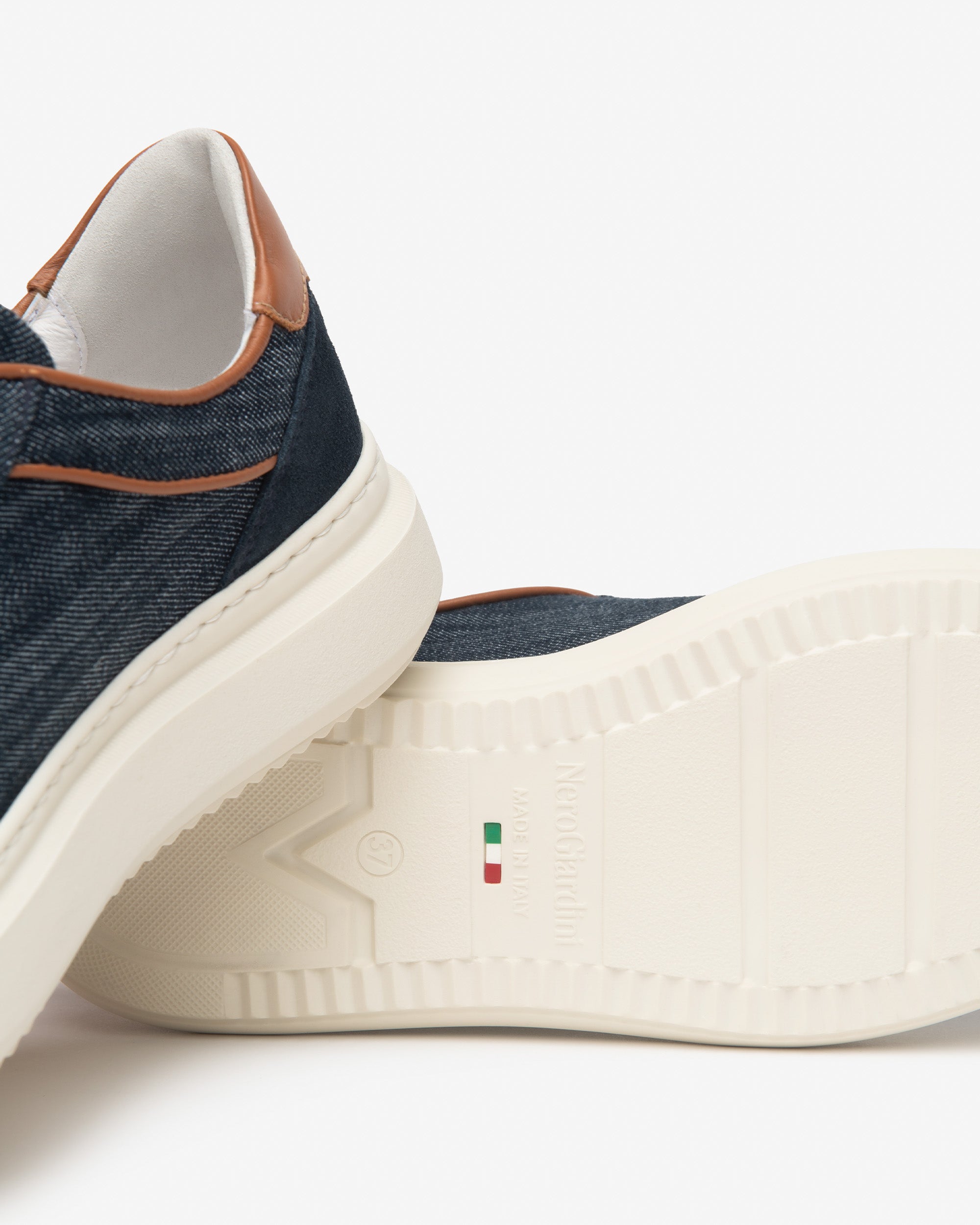 NeroGiardini Sneakers Femme Tissu Cuir 38