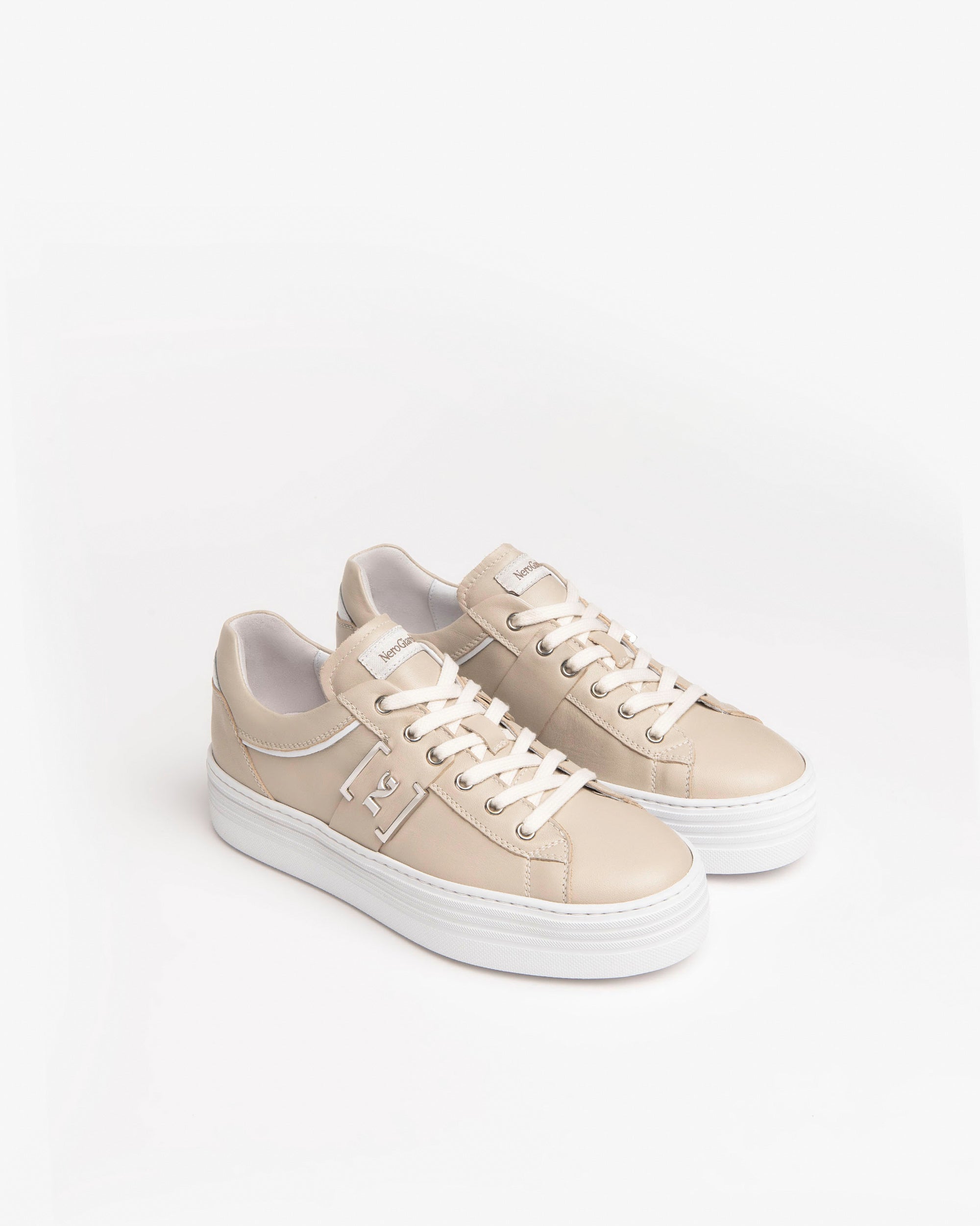NeroGiardini Sneakers Femme Cuir DryGo Confort
