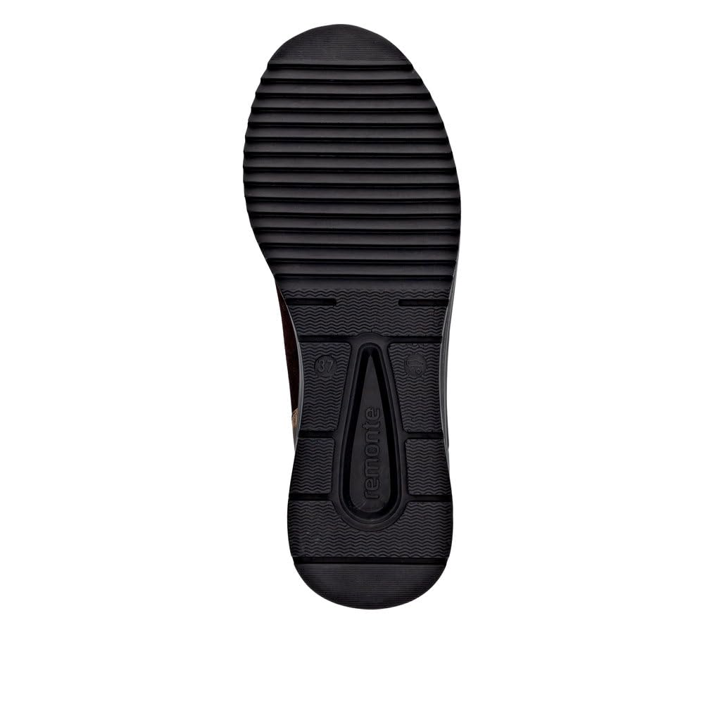Remonte D0T78 bottines femme noir stretch