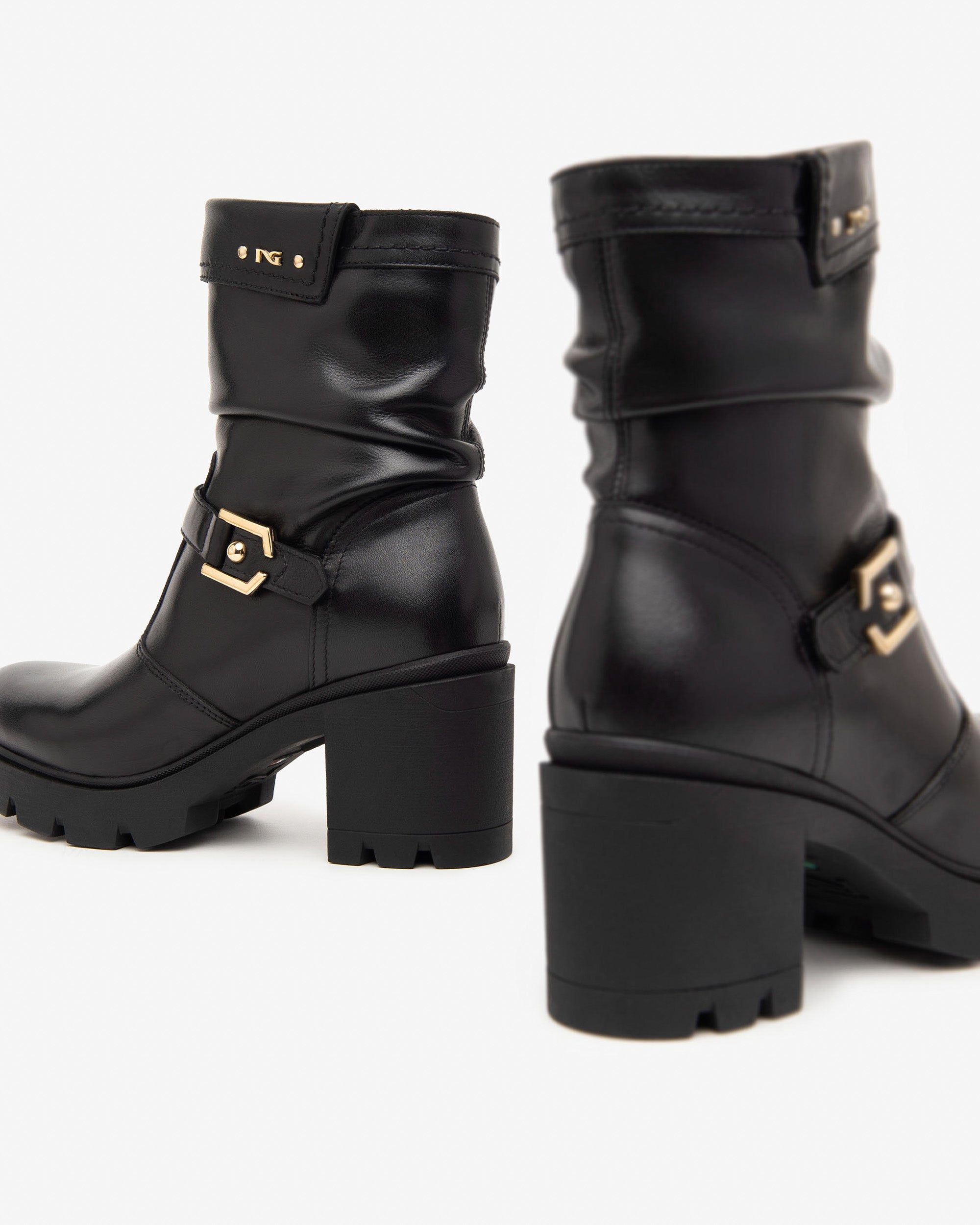 NeroGiardini Bottines Femme Cuir Stivaletti Confort