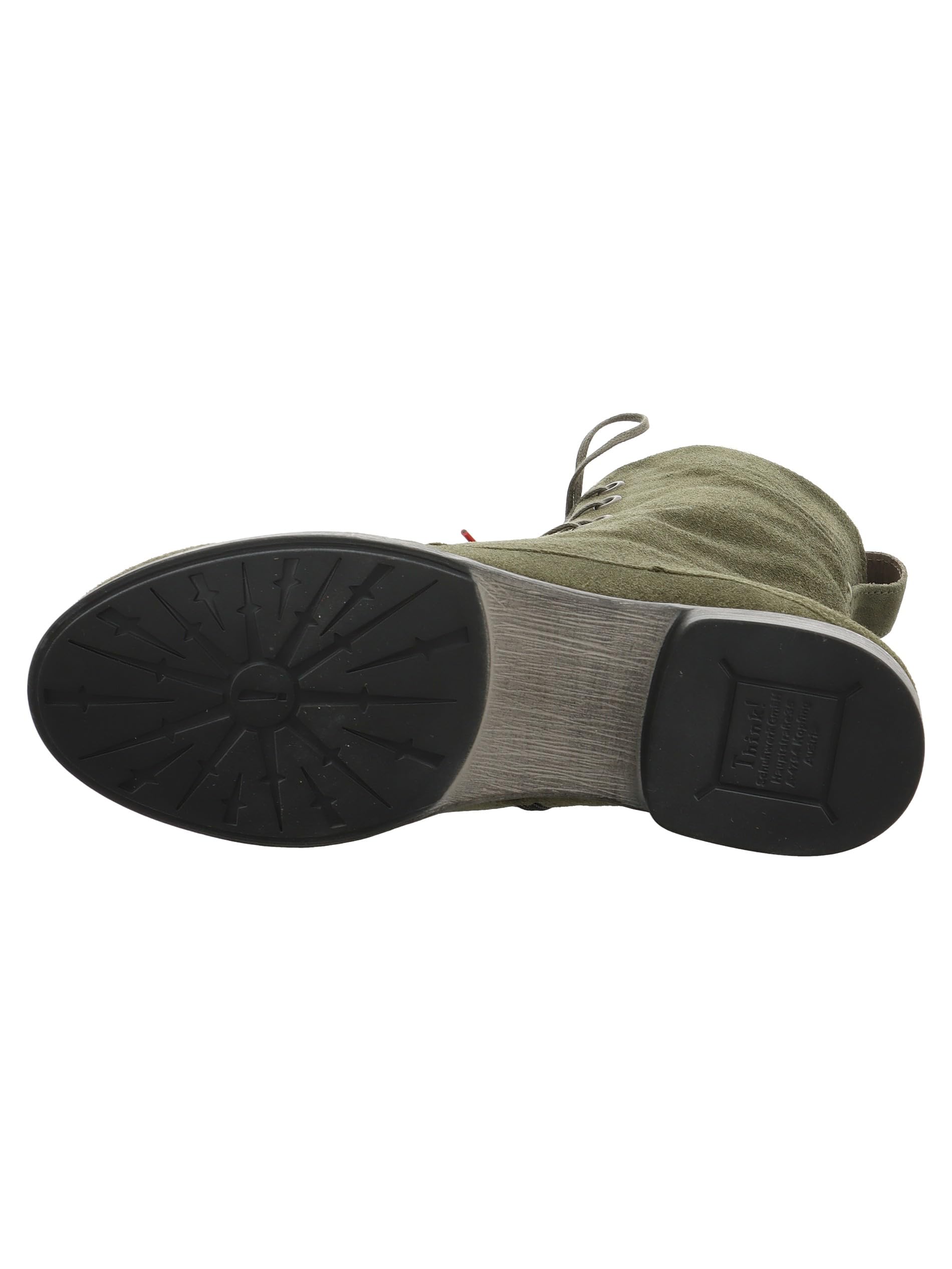 Think Agrat Bottine Femme Olive 7000 Confort Marche