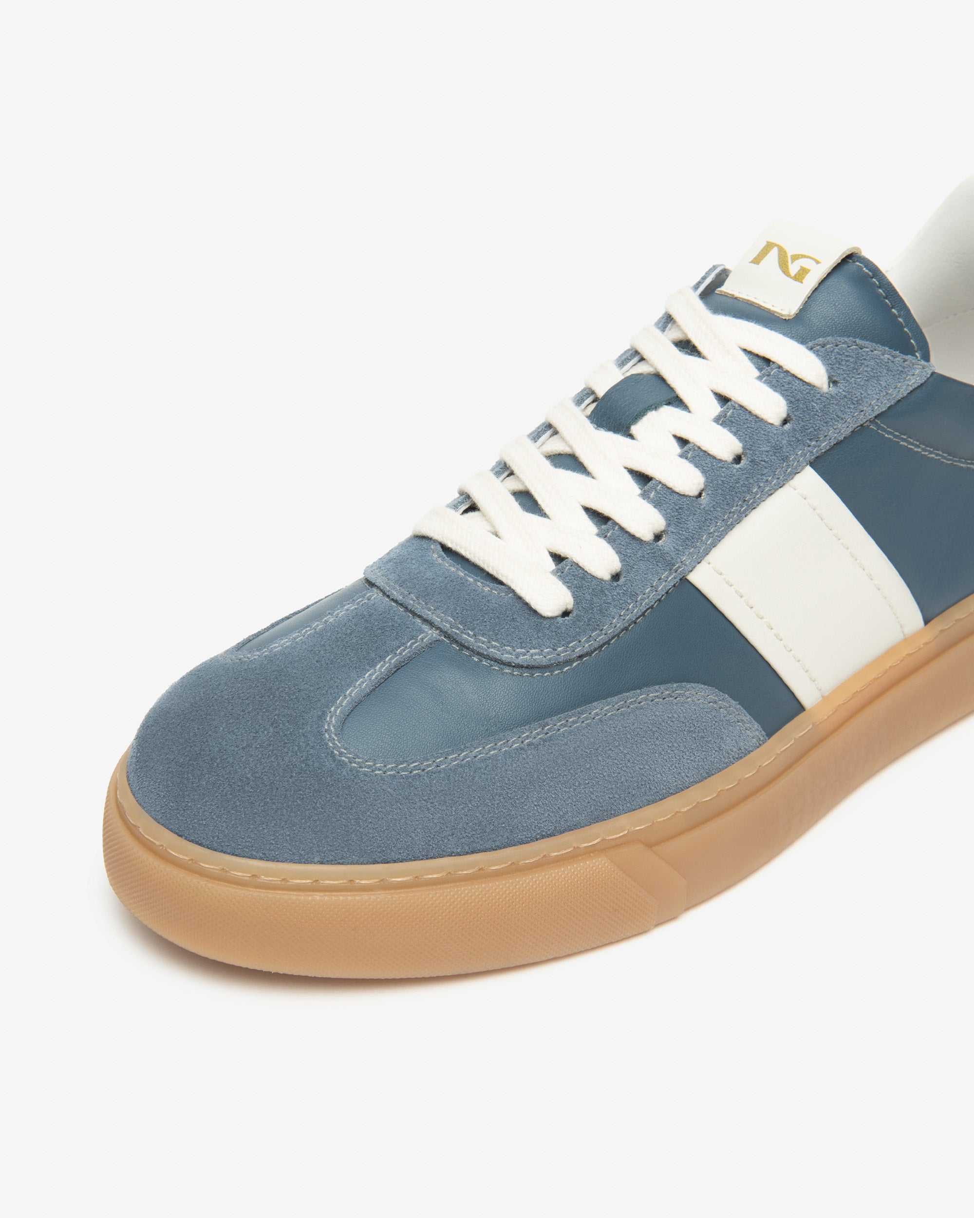 NeroGiardini Sneakers Homme Cuir Velours Baskets Été