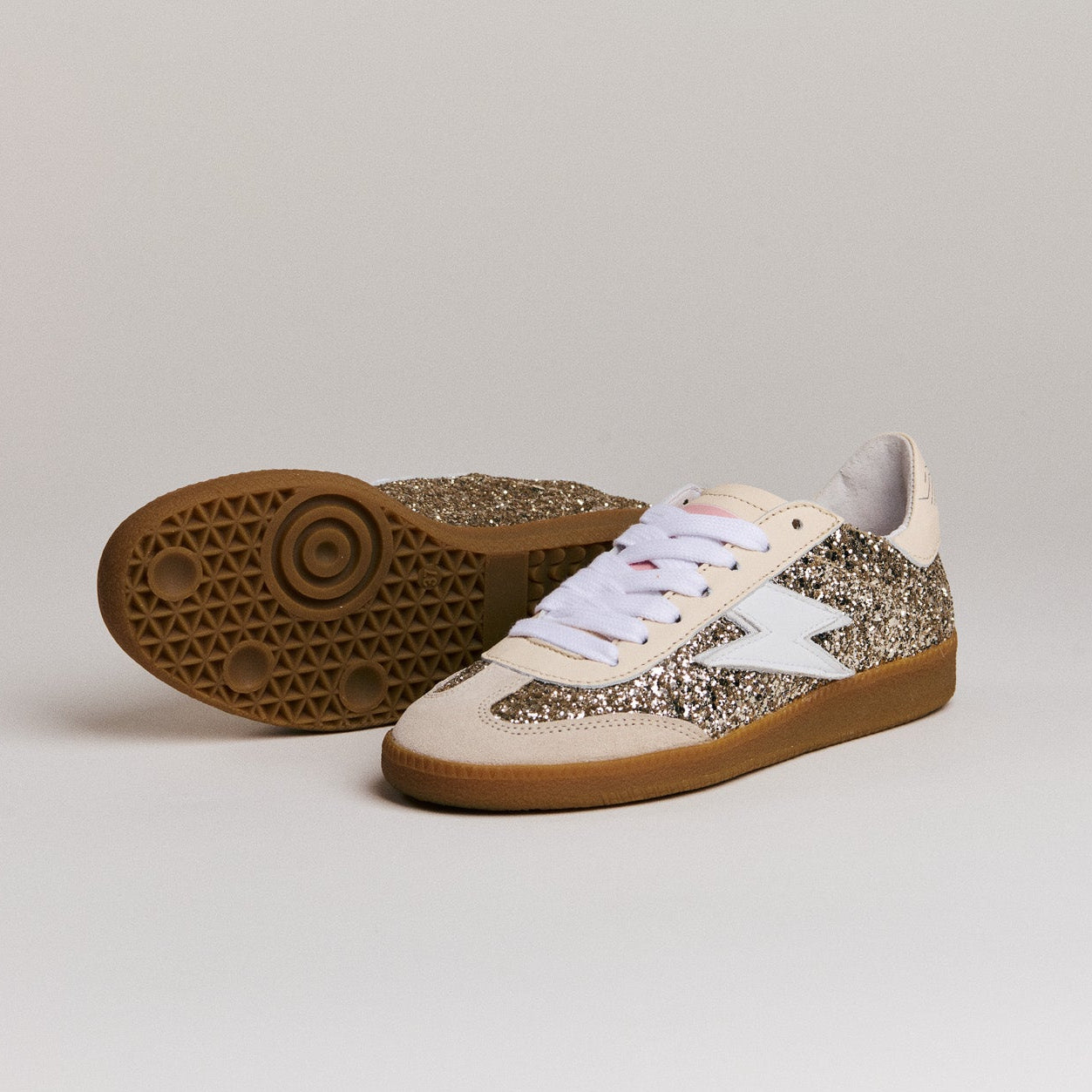 Semerdjian Emily D325 baskets or glitter cuir