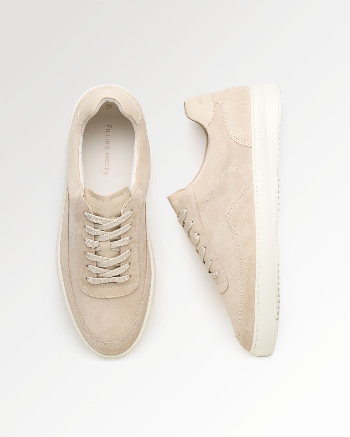Filling Pieces Mondo Float sneakers beige suède