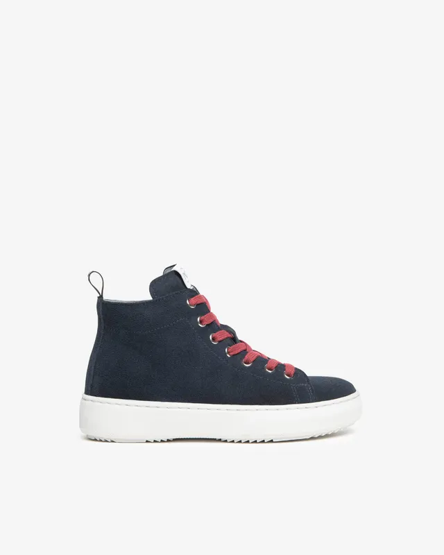NeroGiardini Sneakers Teens Garçon Daim Baskets Zip