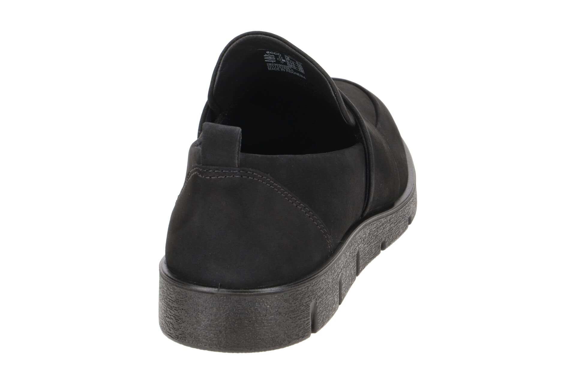 ECCO SOFT 7 Chaussure Femme Noir Blanc cuir