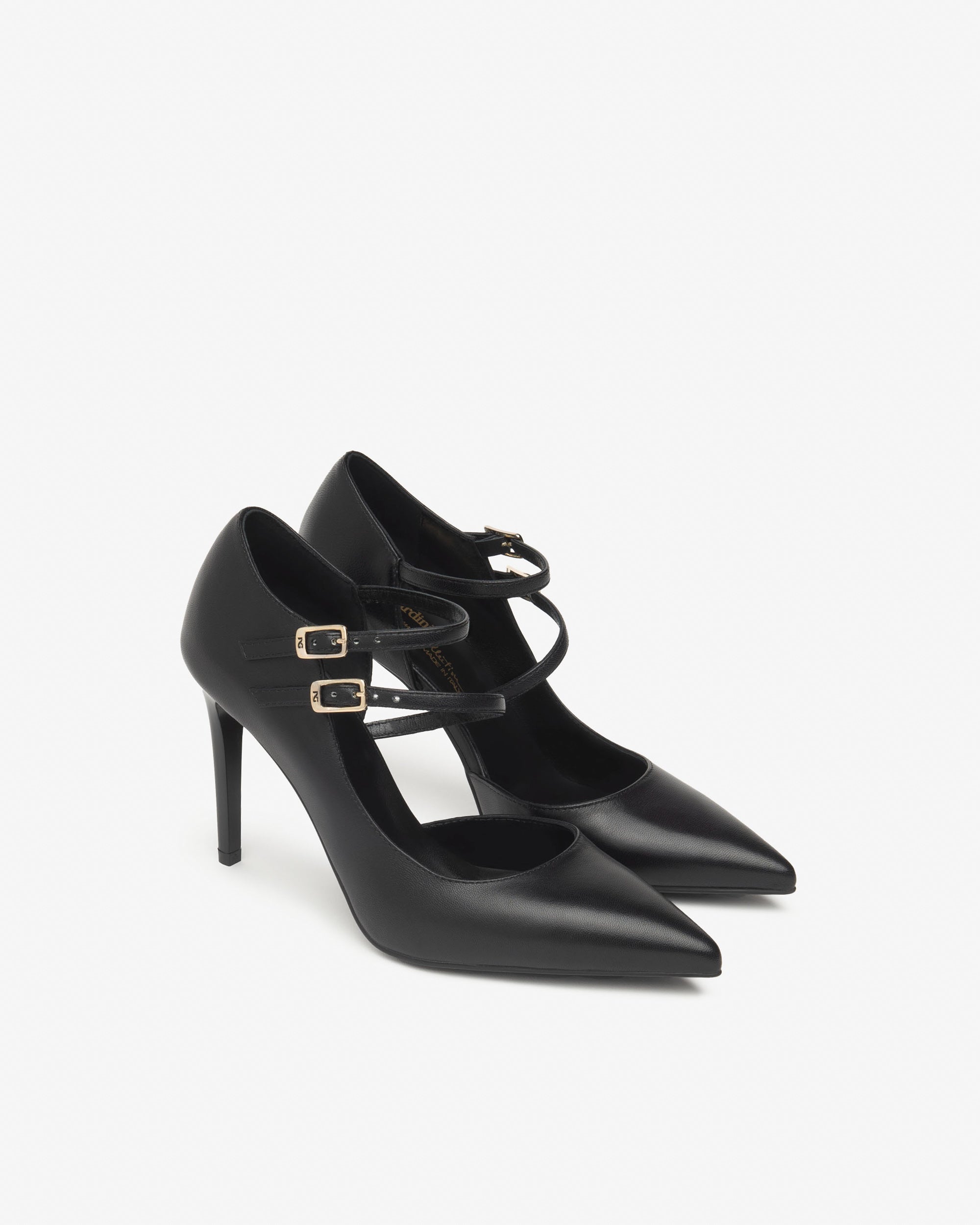 NeroGiardini Escarpins babies cuir premium cérémonie 35-41