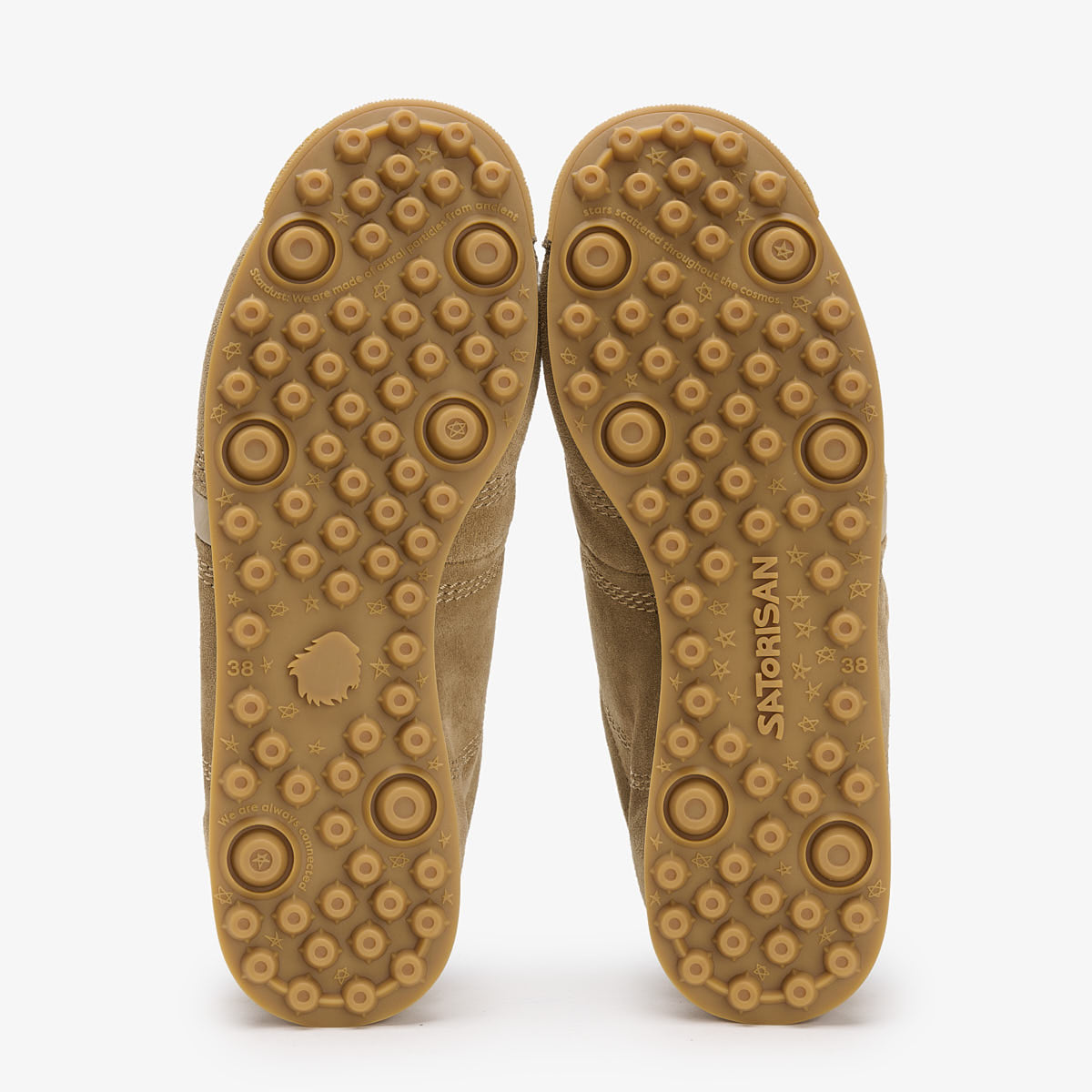 Satorisan Stardust Suede sneakers Faded Chestnut daim
