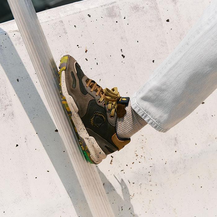 Satorisan Chacrona Pull Up Swamp baskets cuir homme
