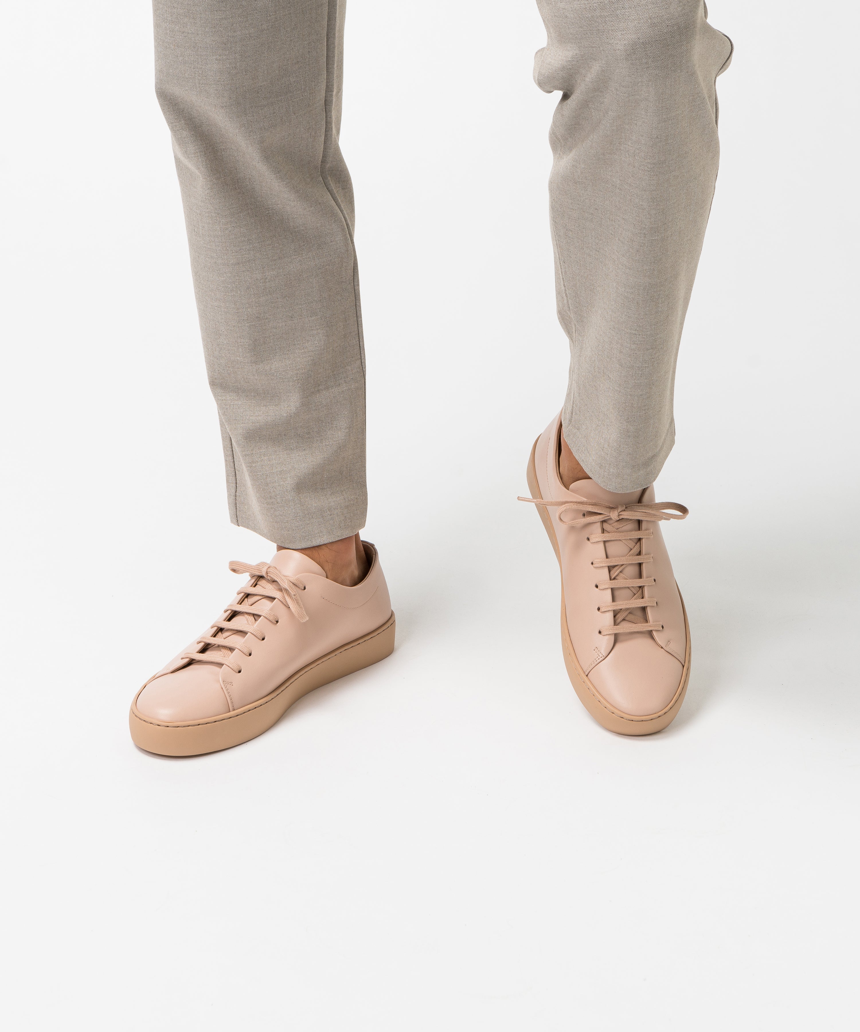 JAK Royal Nude sneakers cuir nude