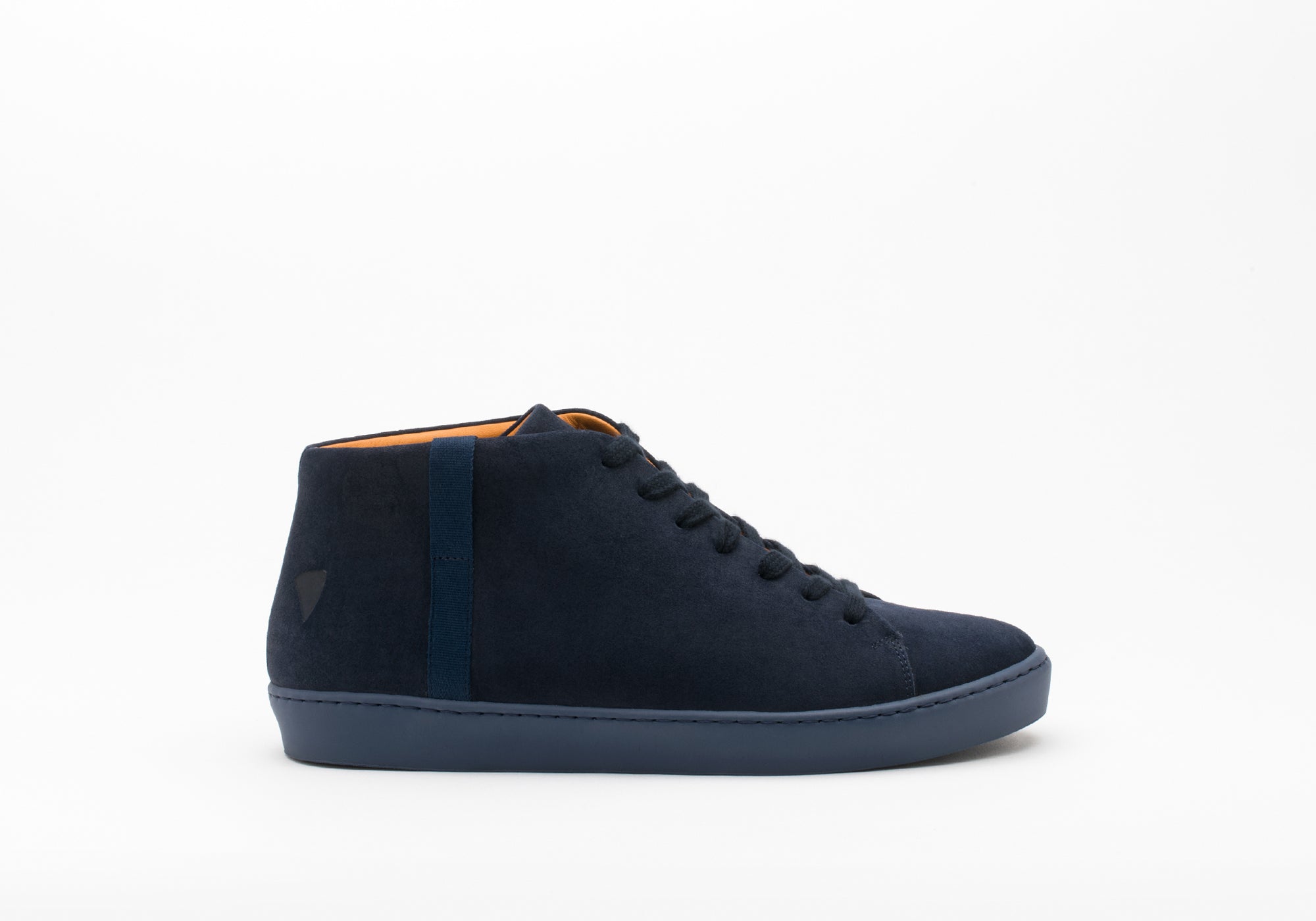 JAK Khan baskets cuir bleu marine 41