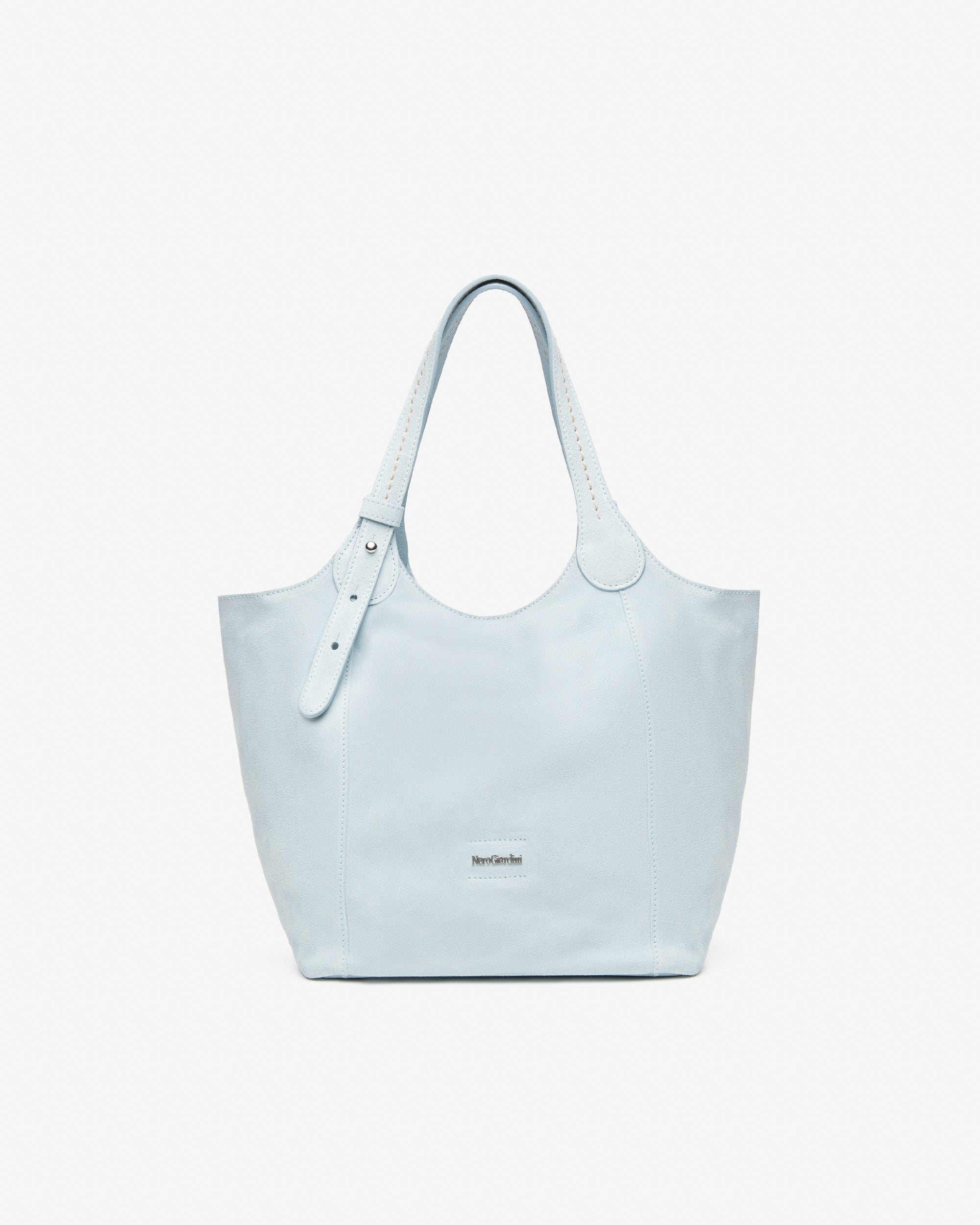 NeroGiardini Cabas Femme Cuir Velours Épaule