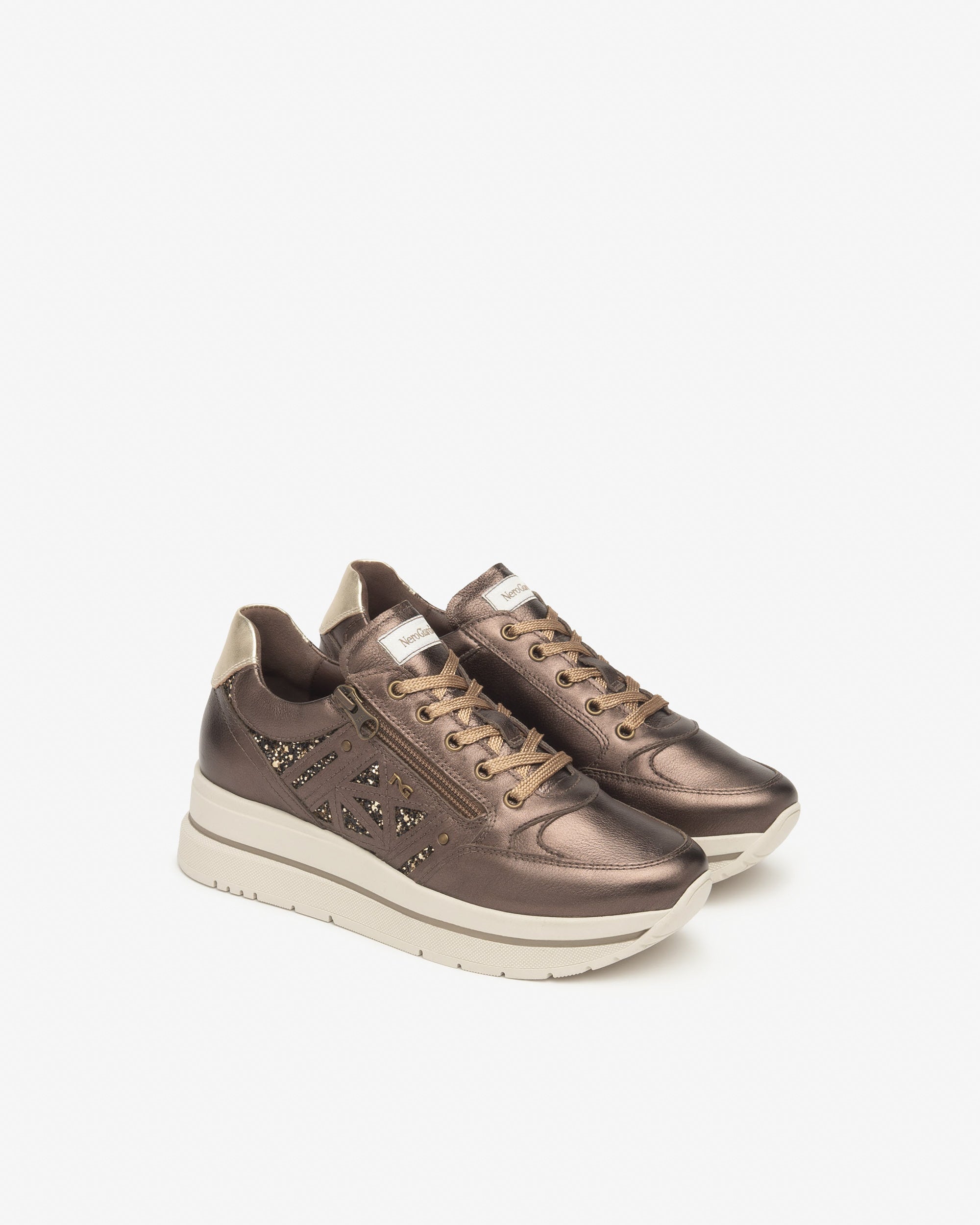 NeroGiardini Sneakers Femme Cuir DryGo Memory