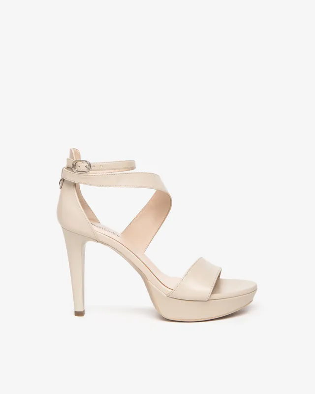 NeroGiardini Sandales sandales femme en cuir élégantes mariage