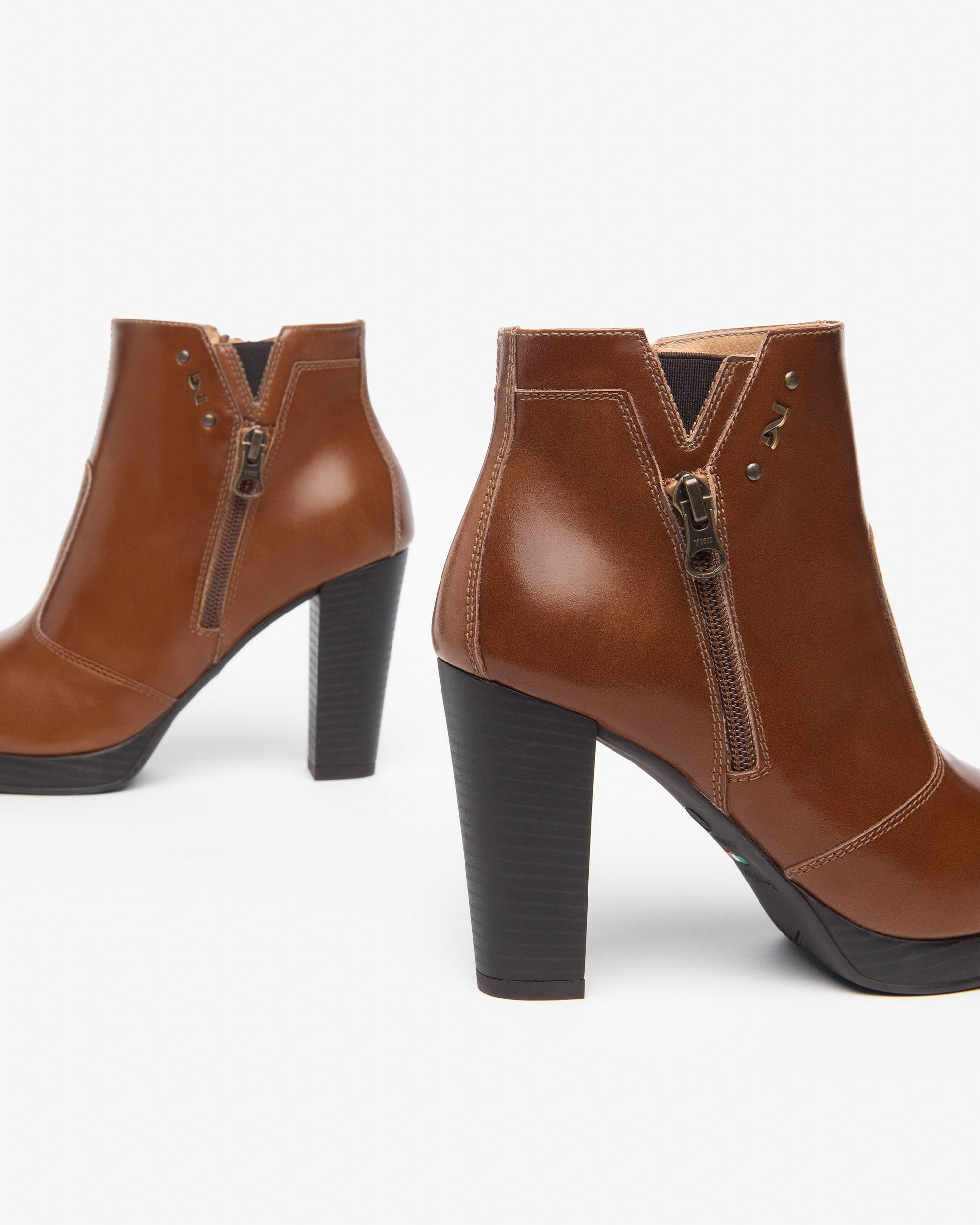 Nerogiardini Bottines cuir femme hiver Made in Italy