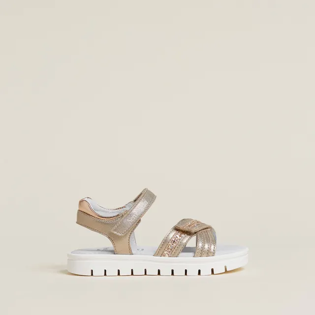 NeroGiardini Sandales Junior Fille Cuir Technique