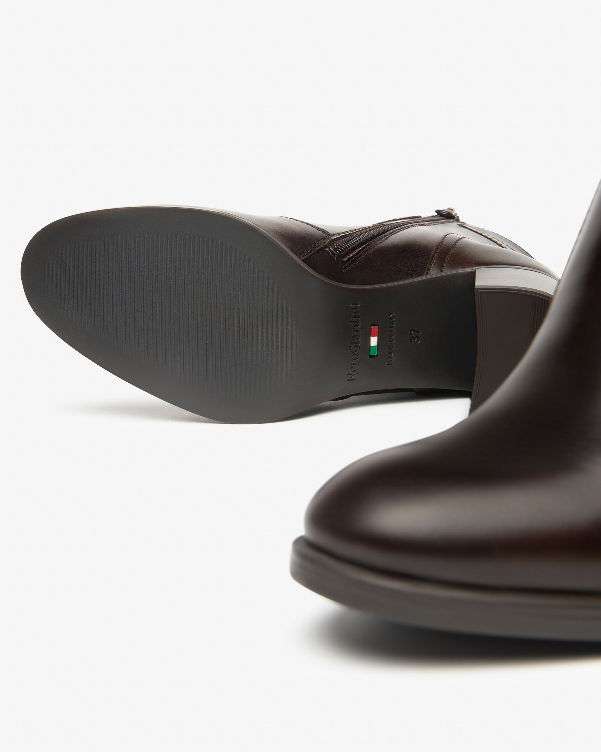 NeroGiardini Bottines Femme Cuir 35-41 Talon 70 mm