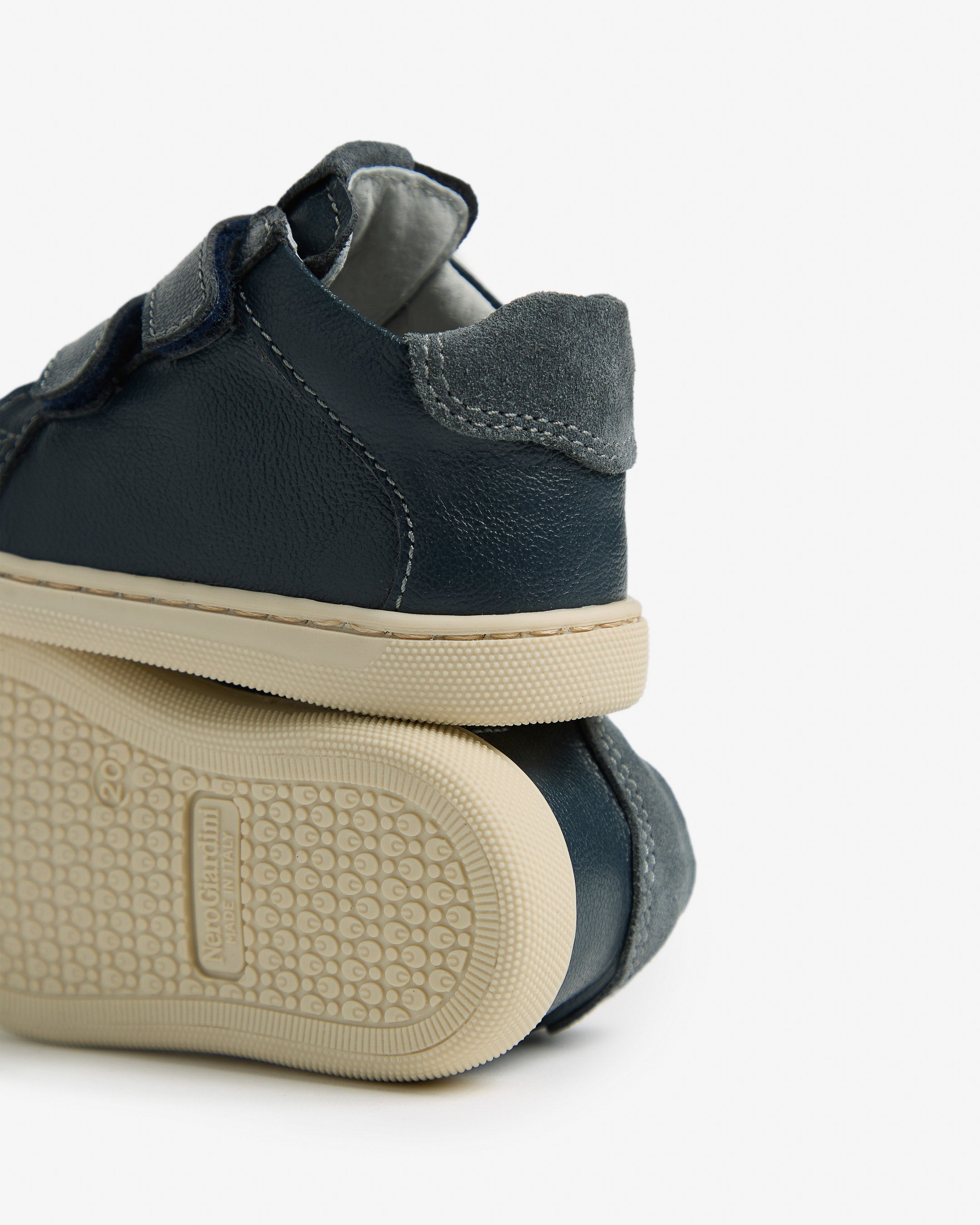NeroGiardini Sneakers baskets garçon cuir velours