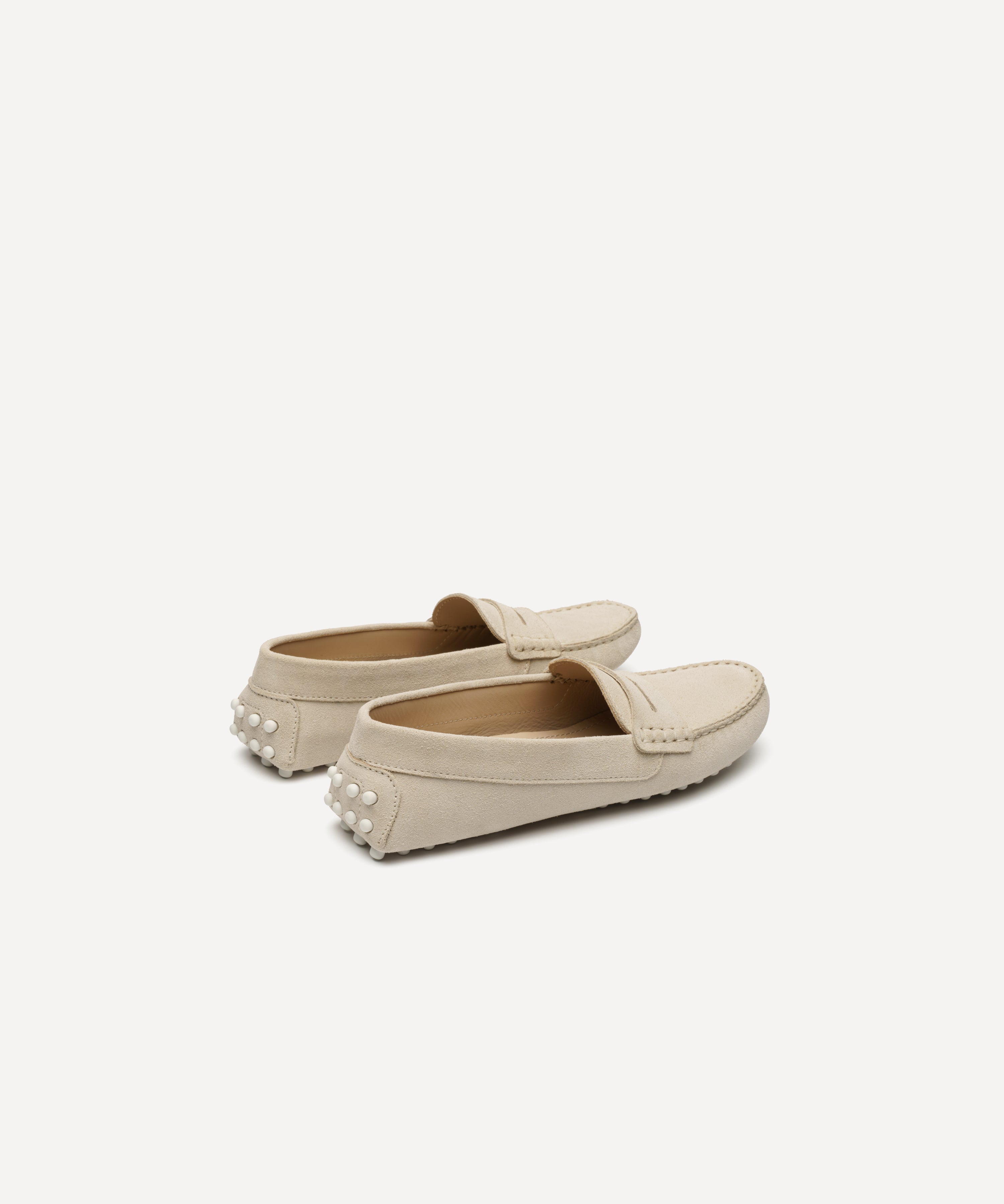 JAK Strada SD Cream mocassins suède crème femme