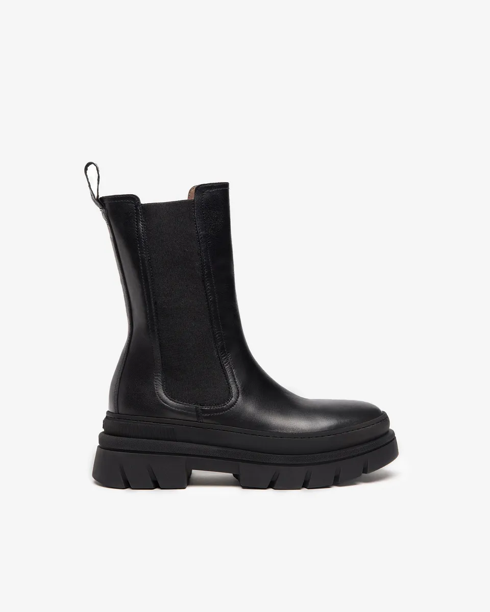 NeroGiardini Bottines Chelsea femme cuir hiver
