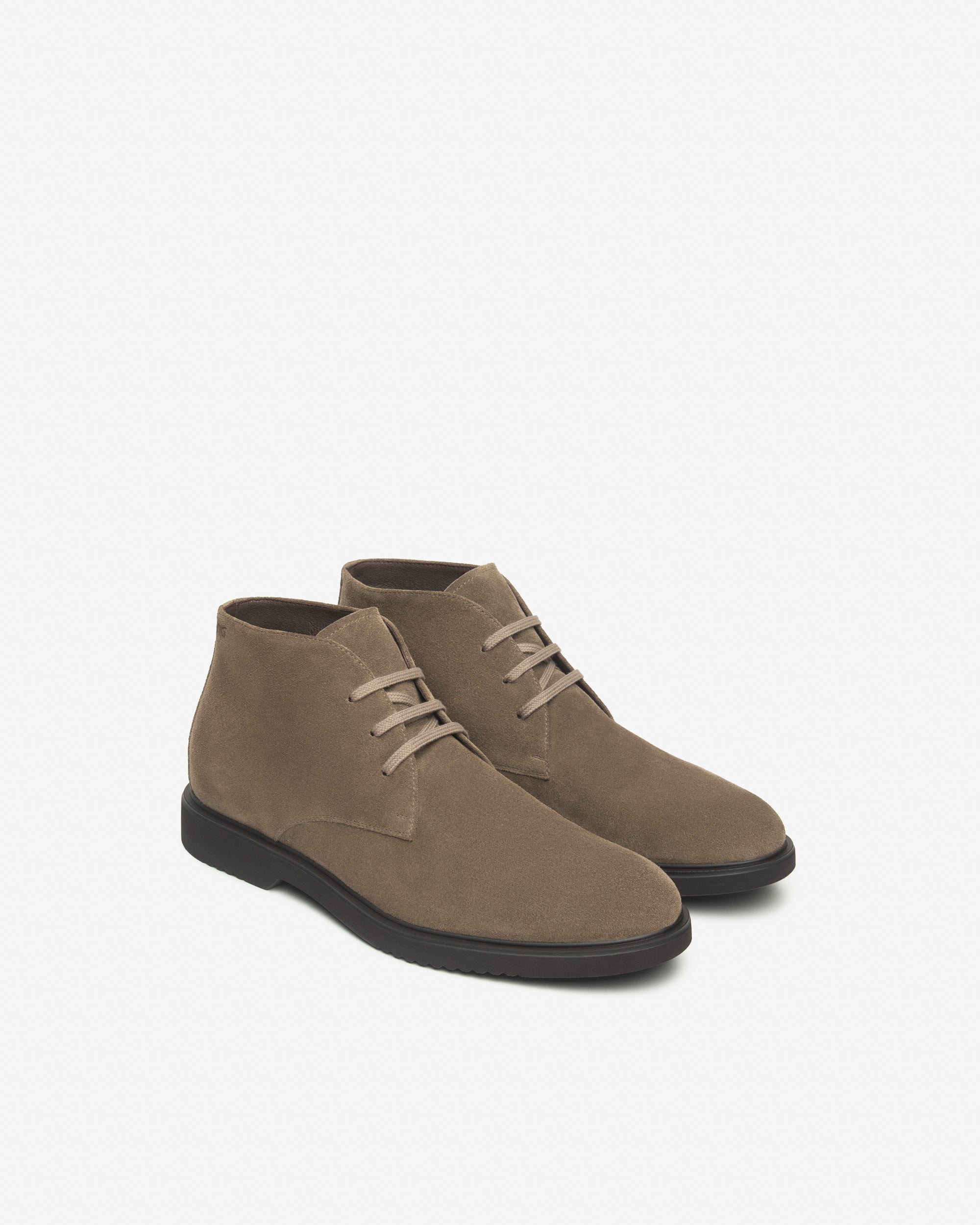 NeroGiardini Bottes Boots Homme Cuir Velours Desert