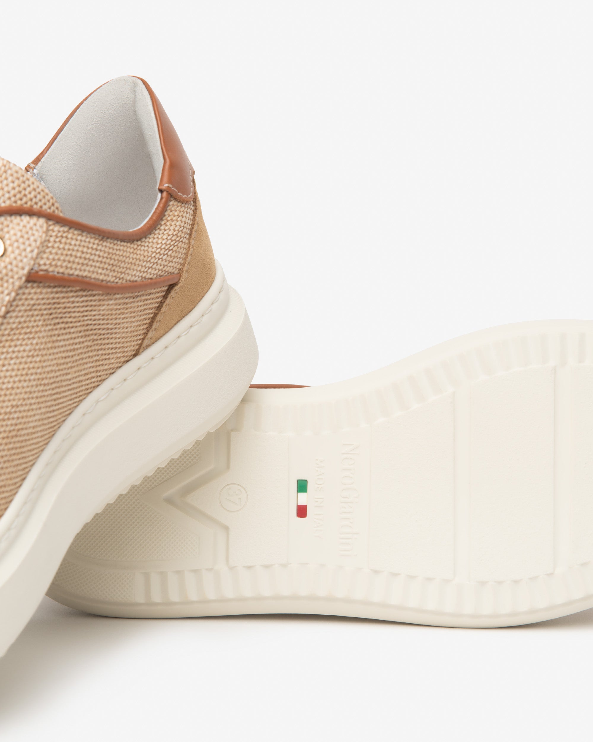 NeroGiardini Sneakers Femme Tissu Cuir Confort DryGo