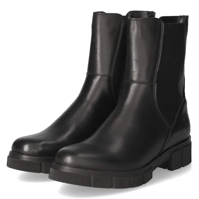 Remonte D2S70 bottines chelsea femme noir 39 EU cuir lisse