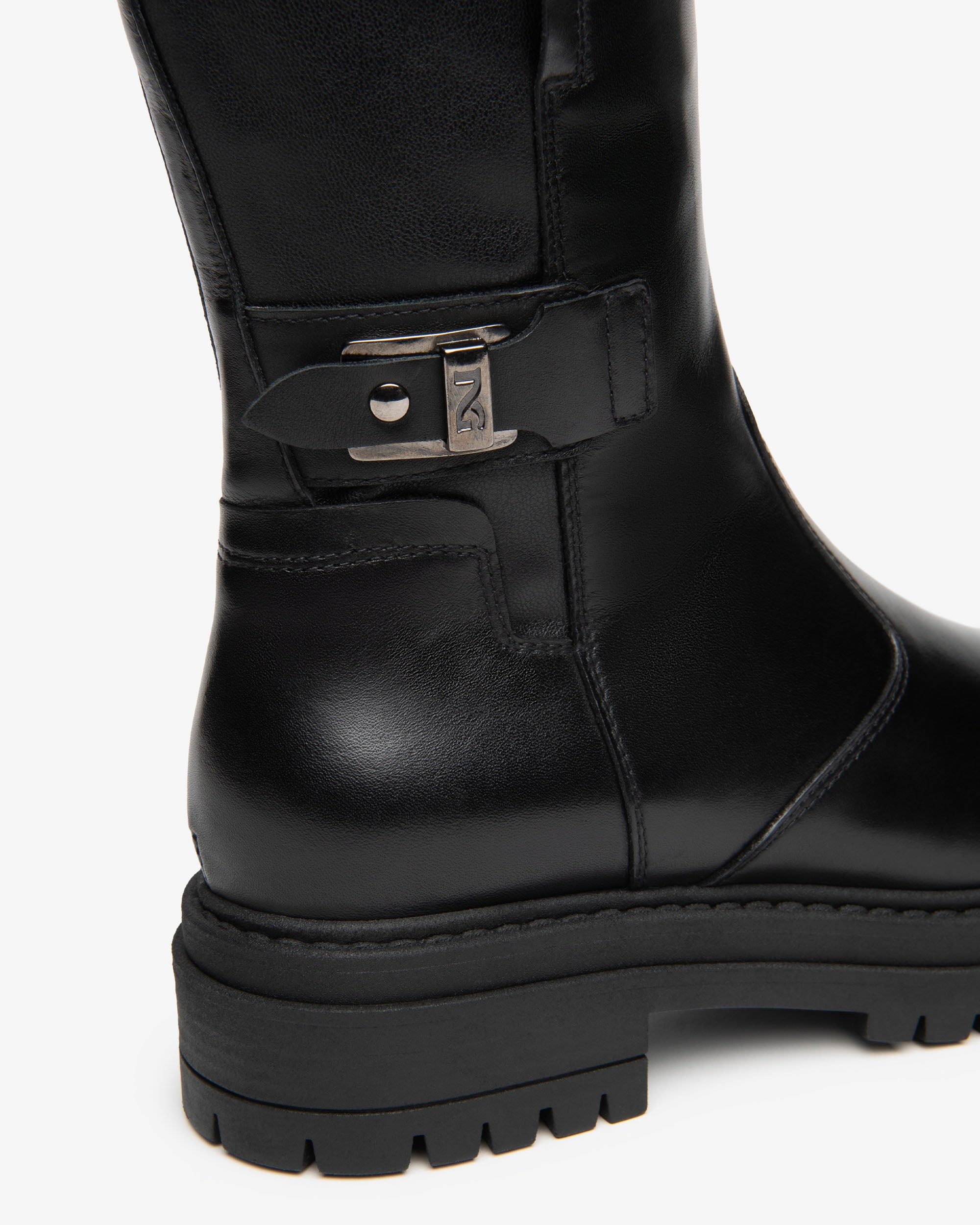 NeroGiardini Bottes Femme Cuir Talon 4 cm