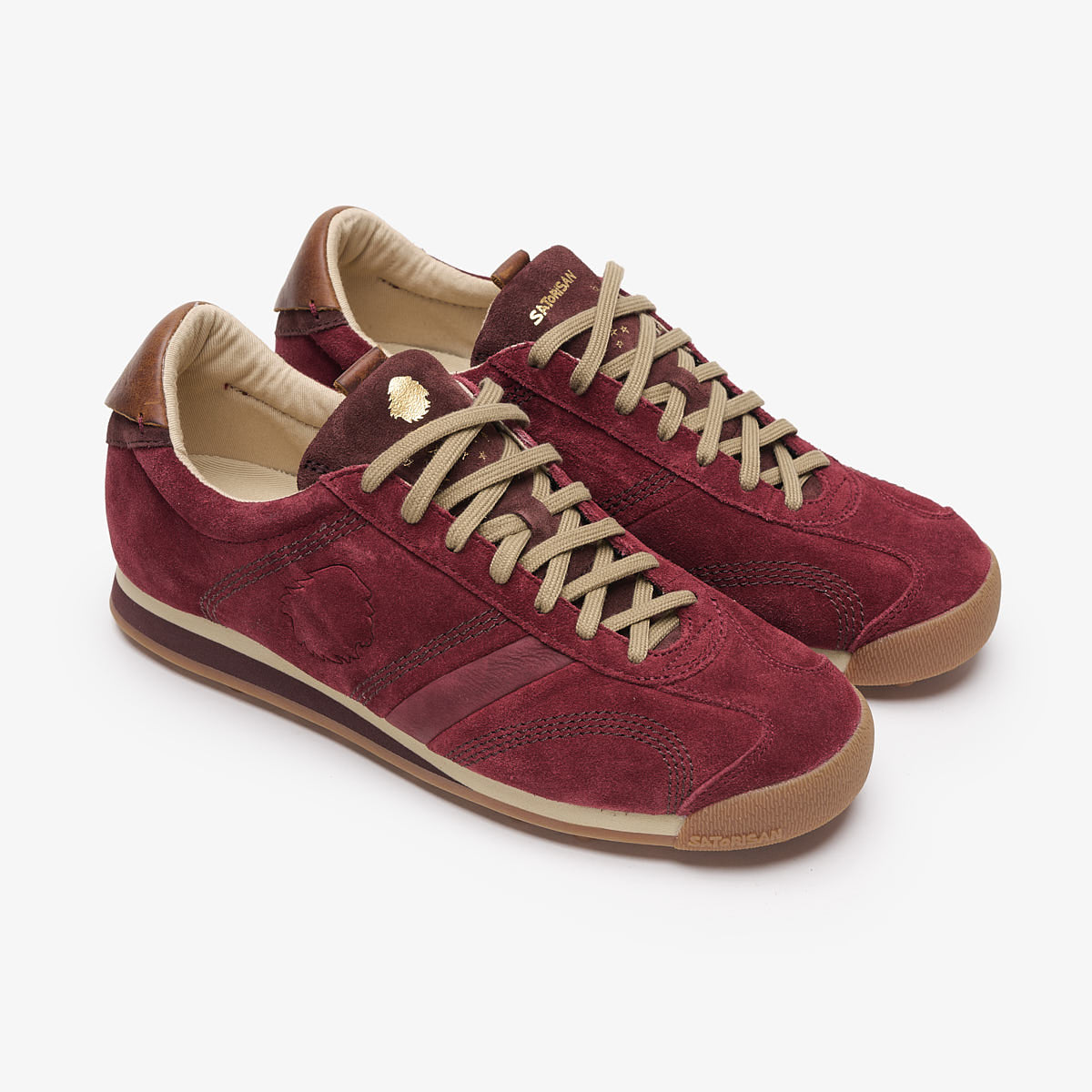 Satorisan Stardust Suede baskets Rose Wood daim