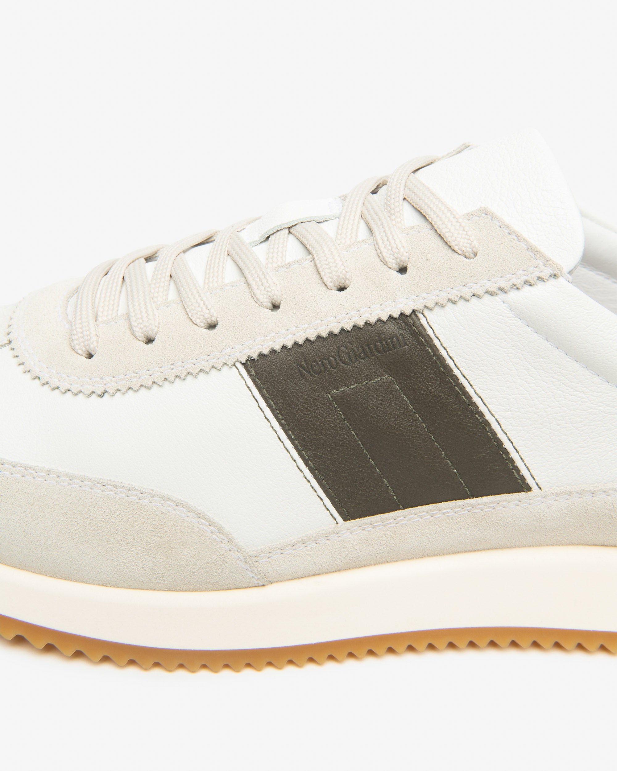 Nerogiardini Sneakers Homme Cuir Velours Ville