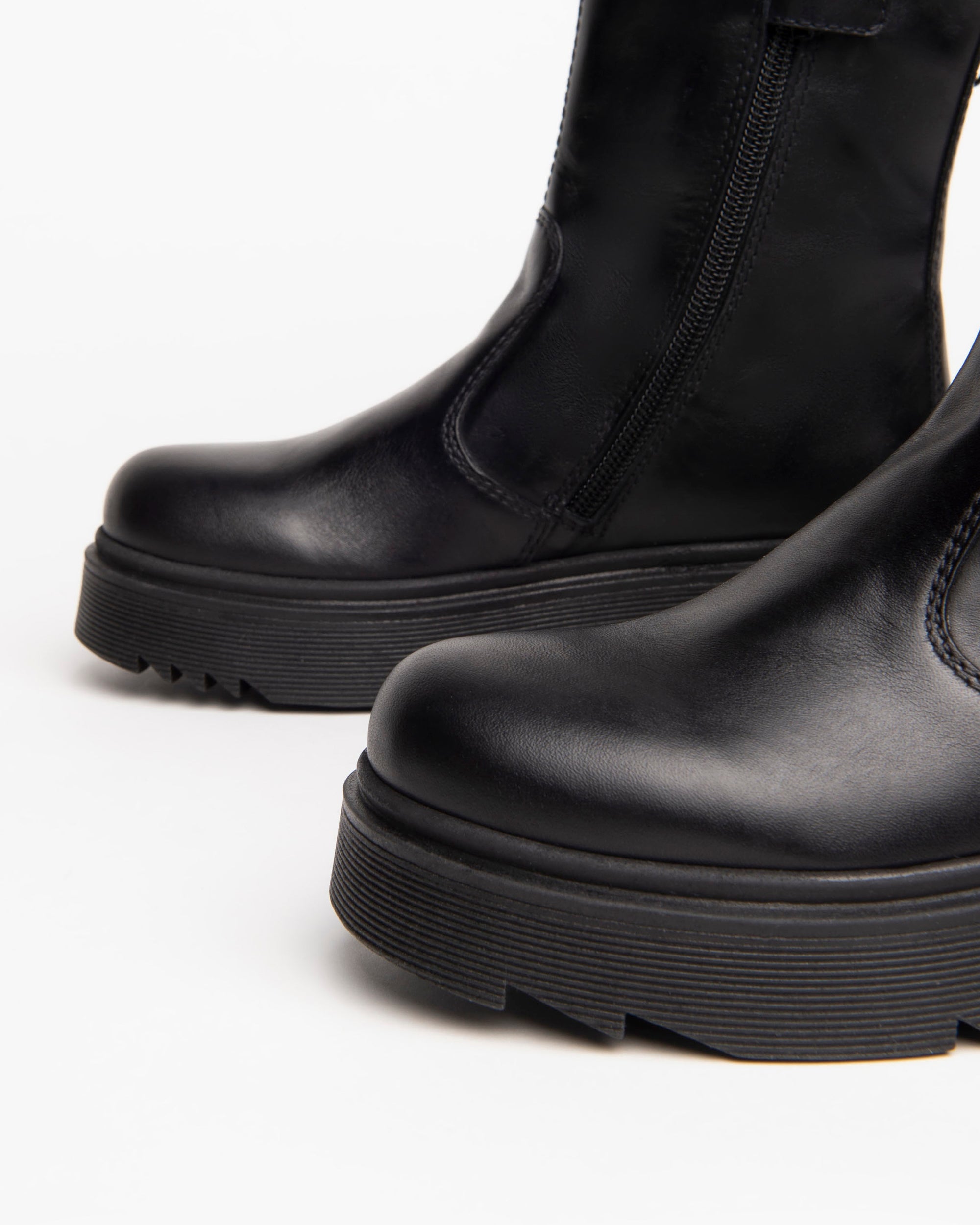 NeroGiardini Bottines Teens Fille en Cuir Plateforme